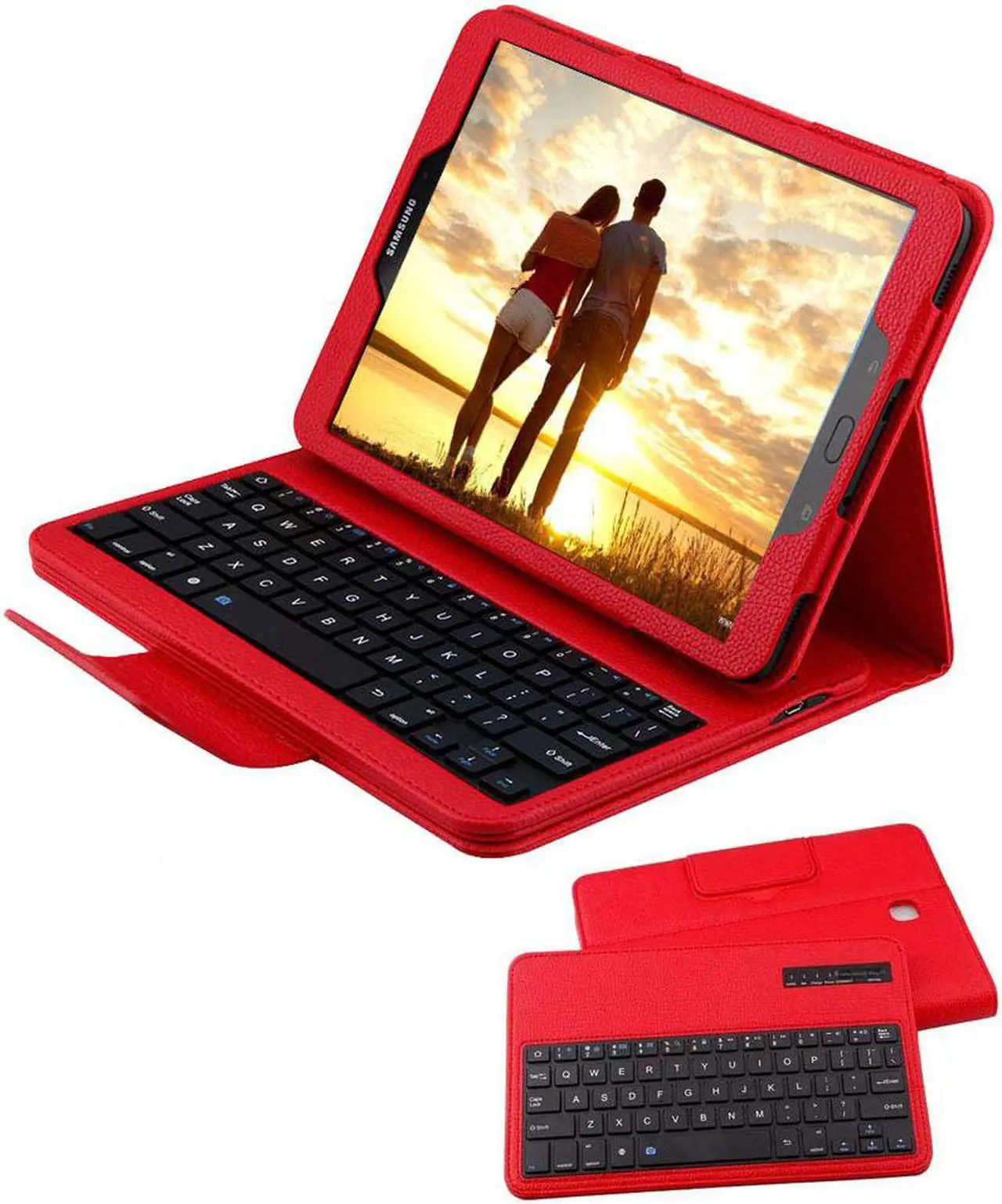 Main image of Samsung Galaxy Tab S3 9.7 Keyboard Case Slim Separable Fit PU Leather Case Cover with Wireless Bluetooth Keyboard for Samsung Galaxy Tab S3 9.7 Inch SM-T820 T825