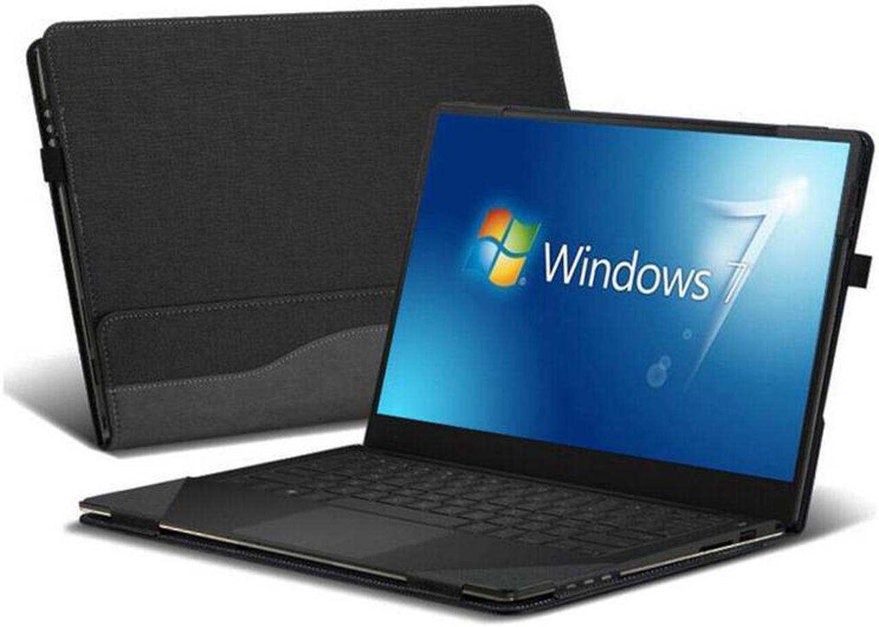 Alt view image 5 of 7 - Protective Case for Lenovo Yoga 900 13.9 Inch Hard Laptop Case Shell PU Leather Folio Stand Cover for Lenovo Yoga 4 Pro 13.9" Laptop Cover
