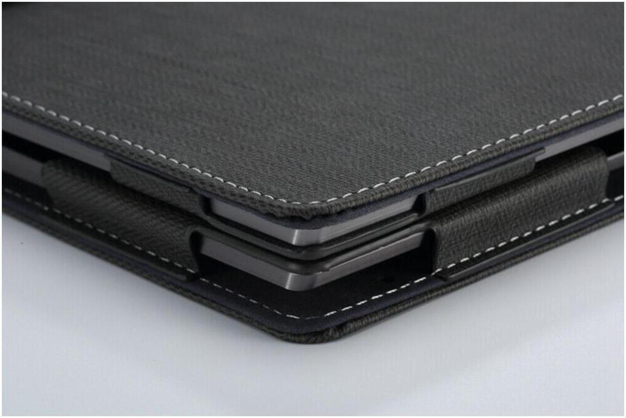 Alt view image 6 of 7 - Protective Case for Lenovo Yoga 900 13.9 Inch Hard Laptop Case Shell PU Leather Folio Stand Cover for Lenovo Yoga 4 Pro 13.9" Laptop Cover