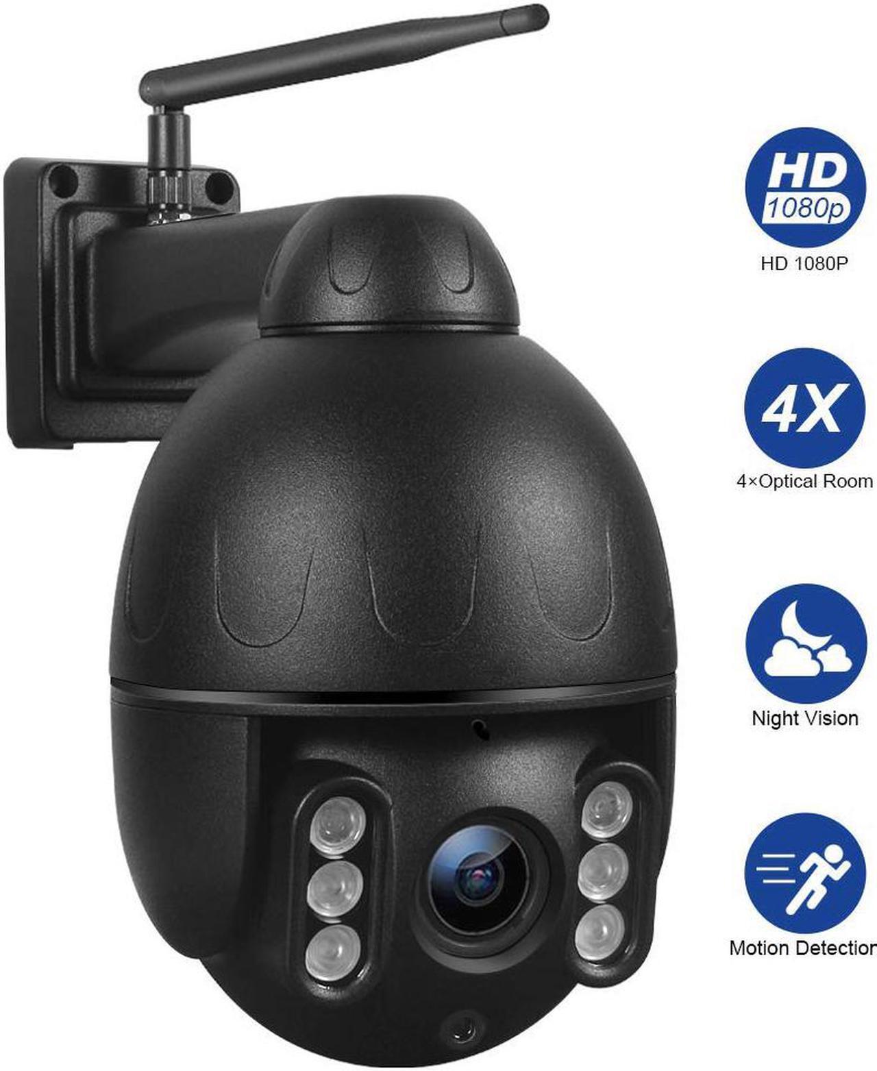 Main image of Werleo Mini 1080P Outdoor WiFi Security Camera 4X Optical PTZ Auto Focus 30m Night Vision 150° Viewing Angle External SD Card Slot IP65 Weatherproof