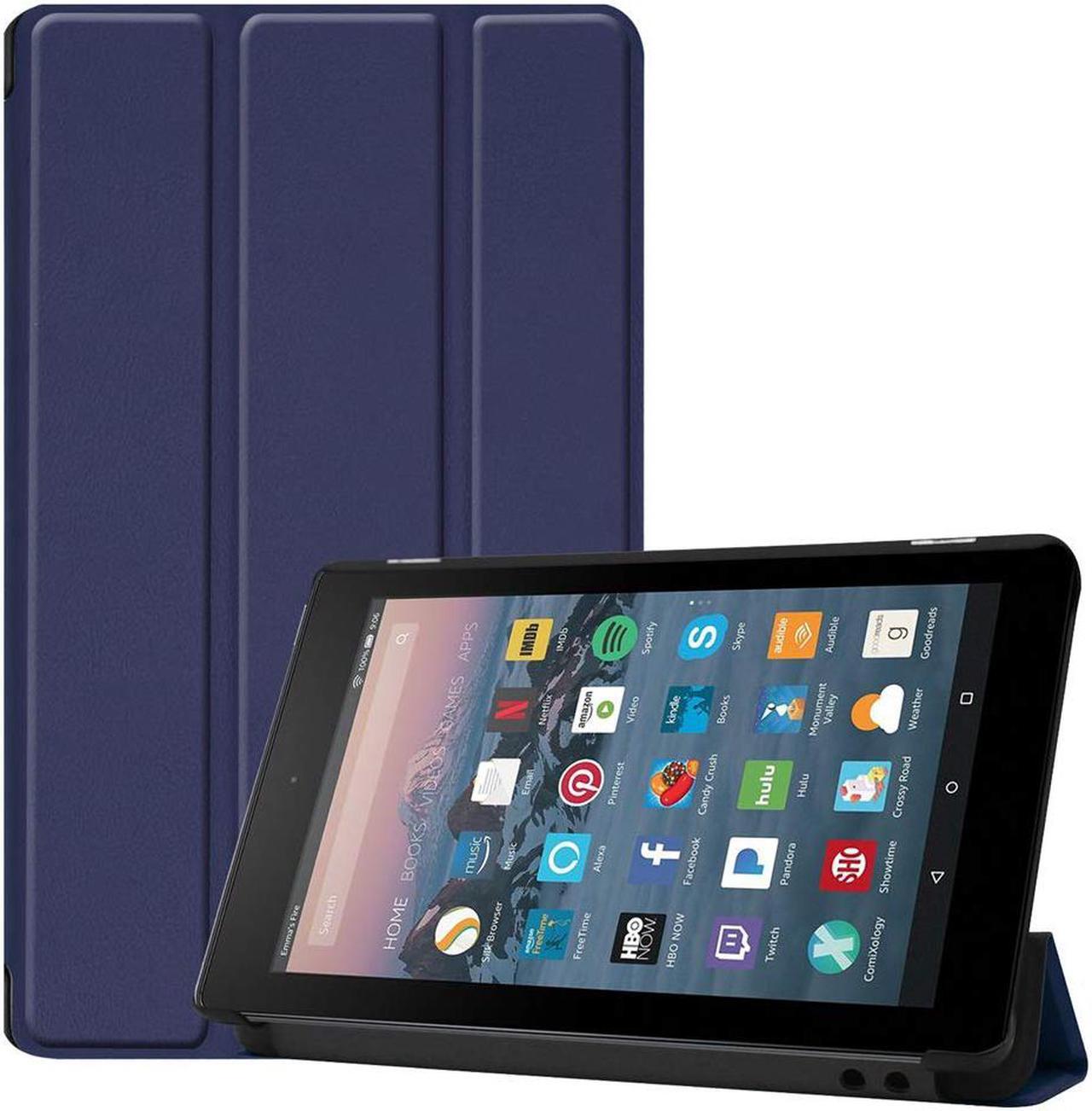 Main image of Werleo Protective Case for Amazon All New Fire 7 2019 9th Generation 2019 Release - Light Weight Shock Proof Convertible Handle Stand Kids Cover for Fire 7 Tablet 9th Gen 2019 Release