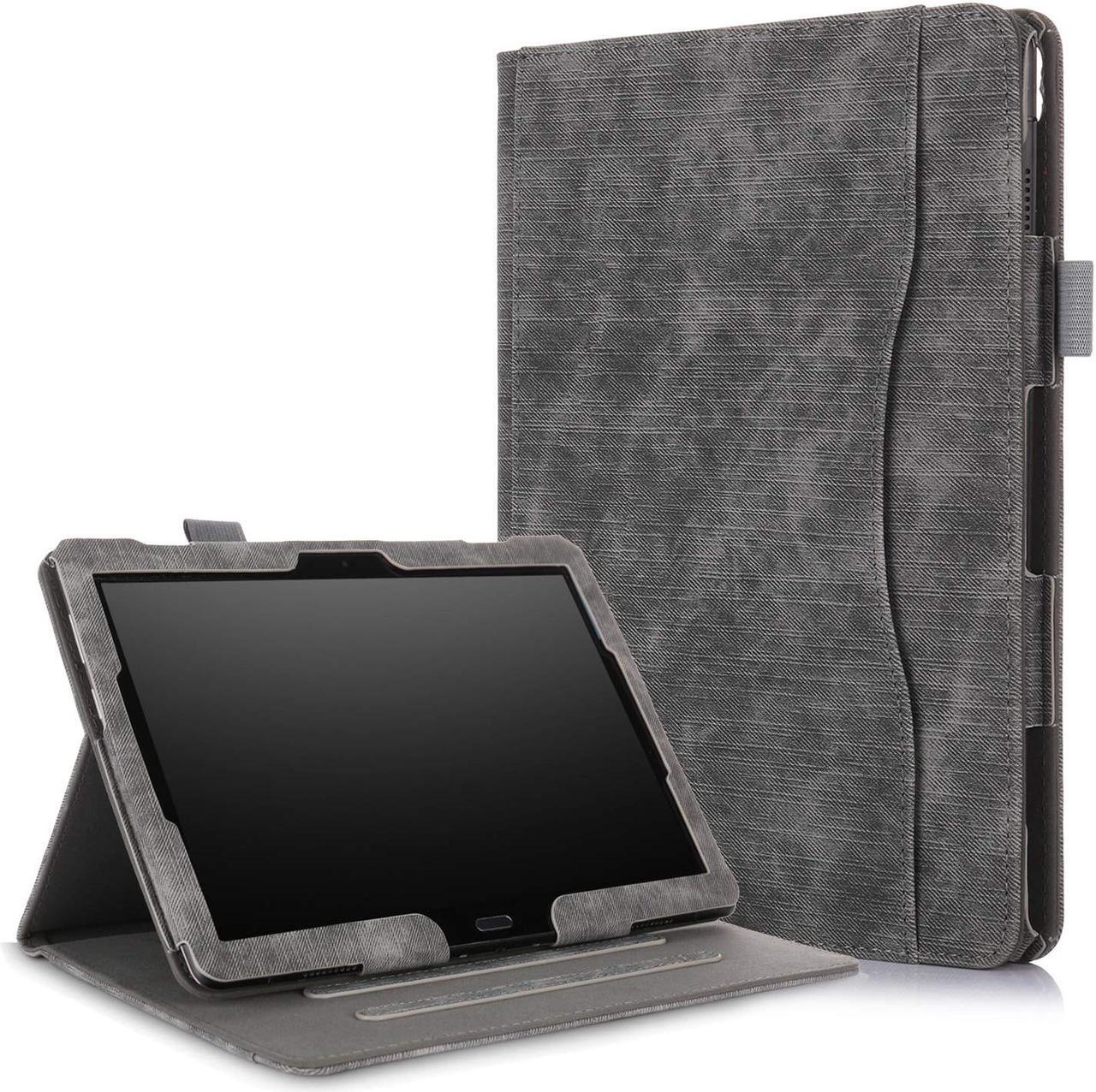 Main image of Case for Lenovo Tab M10 / P10 Smart Folio Stand Cover For Lenovo Tab M10 X605F / P10 X705F 10.1 inch Tablet with Multiple Viewing Angles / Document Card Pocket