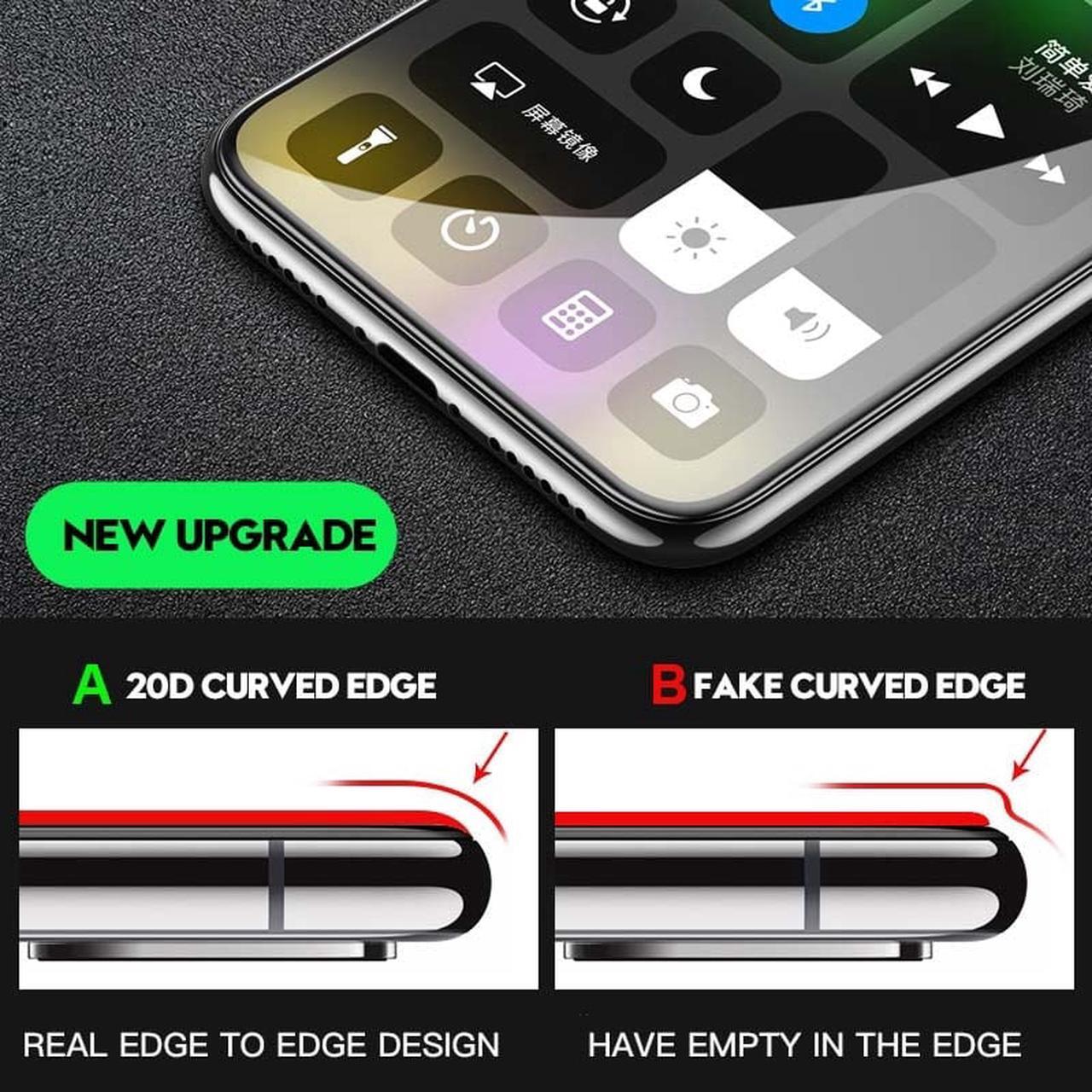 Alt view image 4 of 7 - 2PCS 20D Curved Edge Full Cover Tempered Glass Screen Protector For Apple iPhone 6 Plus / iPhone 6S Plus Protection Film