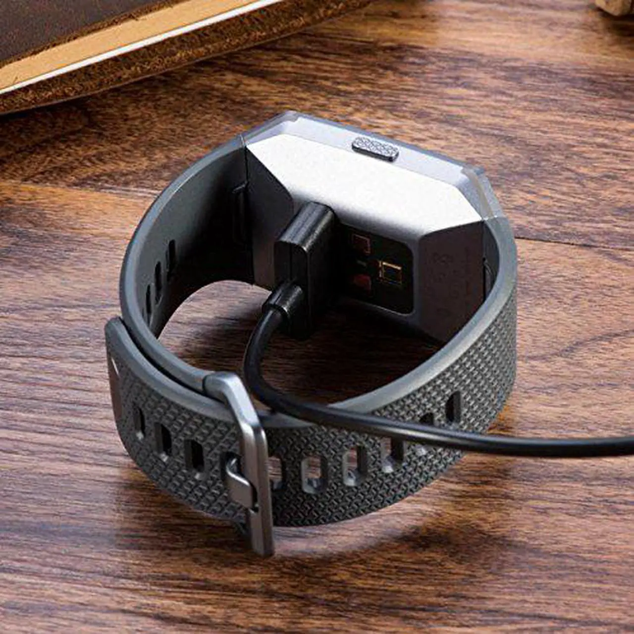 Alt view image 6 of 7 - WERLEO Compatible Fitbit Ionic Charging Cable 2 Pack Replacement USB Charger Charging Cable Adapter Compatible Fitbit Ionic Smartwatch - 3 feet Sturdy Fitbit Ionic Power Charging Cord