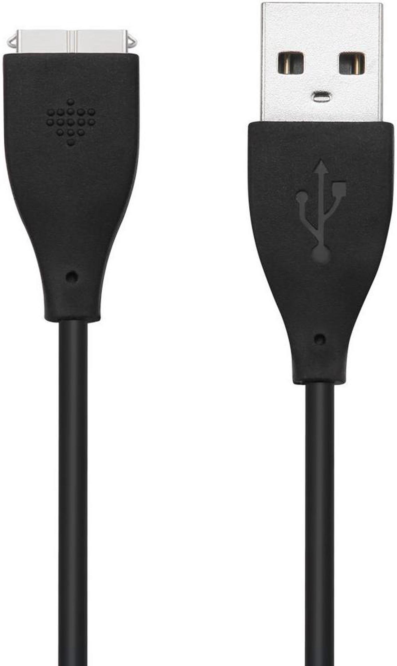 Alt view image 2 of 6 - Werleo for Fitbit Surge Charger Replacement USB Charger Charging Cable for Fitbit Surge Fitness Superwatch (2-Pack 3.3ft Black)