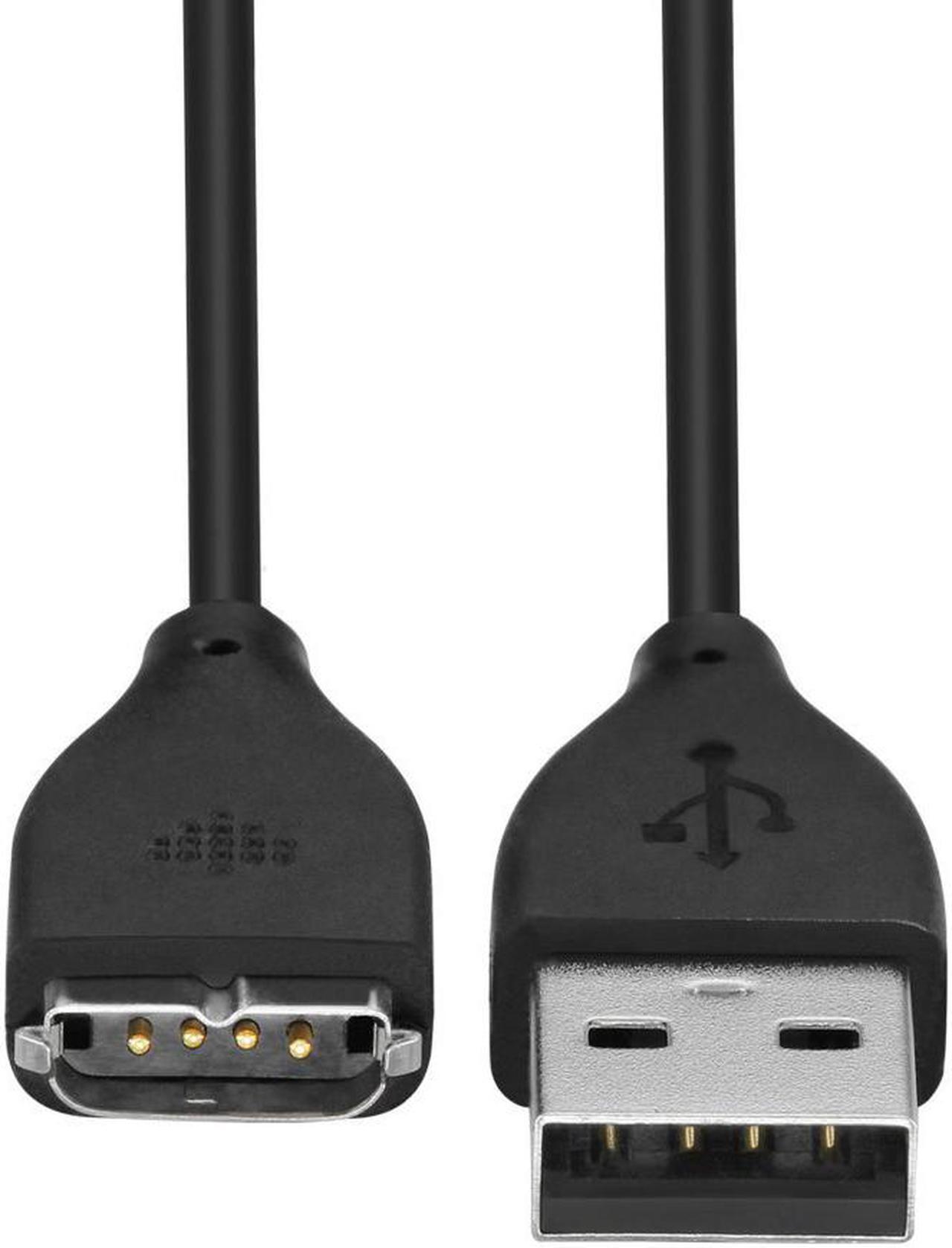 Alt view image 4 of 6 - Werleo for Fitbit Surge Charger Replacement USB Charger Charging Cable for Fitbit Surge Fitness Superwatch (2-Pack 3.3ft Black)