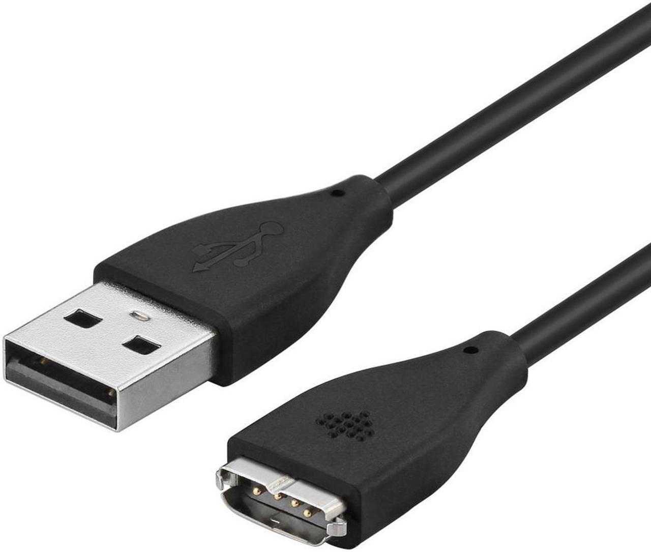Alt view image 5 of 6 - Werleo for Fitbit Surge Charger Replacement USB Charger Charging Cable for Fitbit Surge Fitness Superwatch (2-Pack 3.3ft Black)