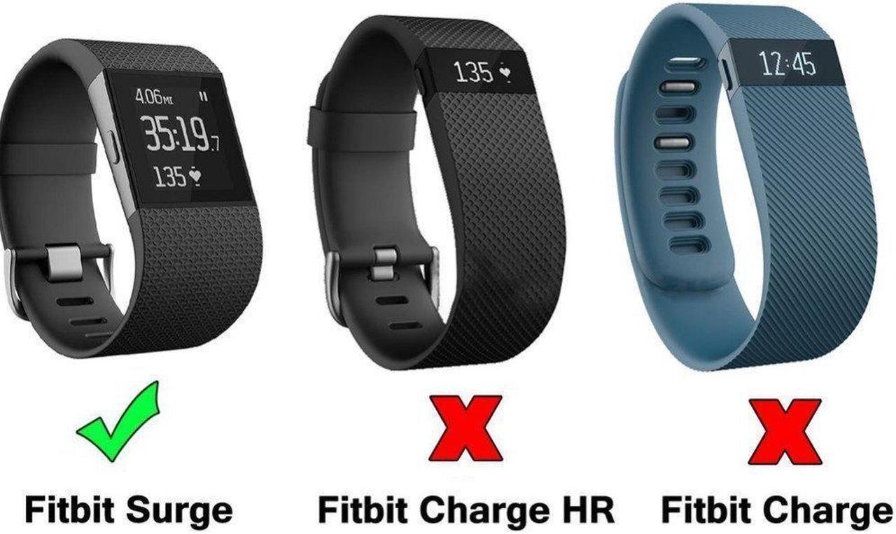 Alt view image 6 of 6 - Werleo for Fitbit Surge Charger Replacement USB Charger Charging Cable for Fitbit Surge Fitness Superwatch (2-Pack 3.3ft Black)