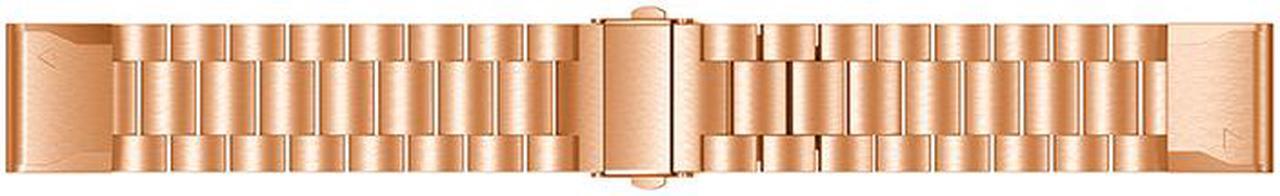 Alt view image 3 of 4 - Werleo Fenix 5S Band Quick Release Easy Fit 20mm Solid Stainless Steel Metal Bands Compatible for Garmin Fenix 5S / 5S Plus / D2 Delta S Smartwatch