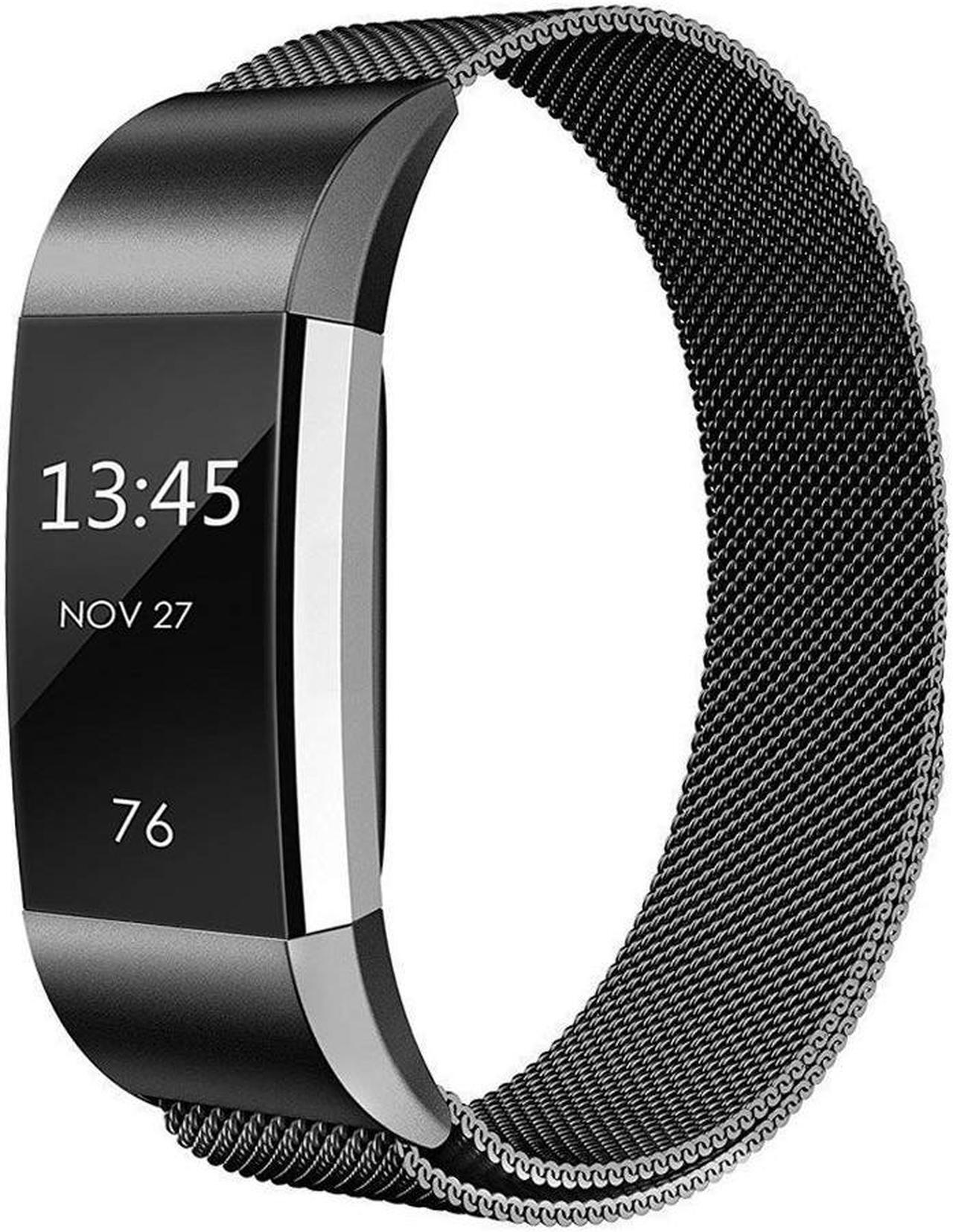 Main image of Werleo  Compatible for Fitbit Charge 2 Band Small / Large Replacement Milanese Band Strap with Magnetic Closure Clasp for Fitbit Charge 2