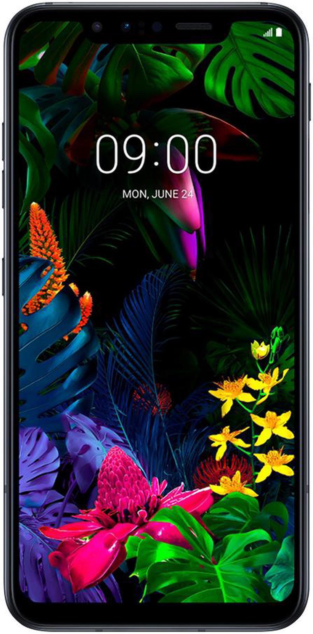 Alt view image 2 of 7 - LG G8S ThinQ (LM-G810EAW) 6GB / 128GB 6.2-inches LTE Dual SIM Factory Unlocked (Mirror Black) (International Version)
