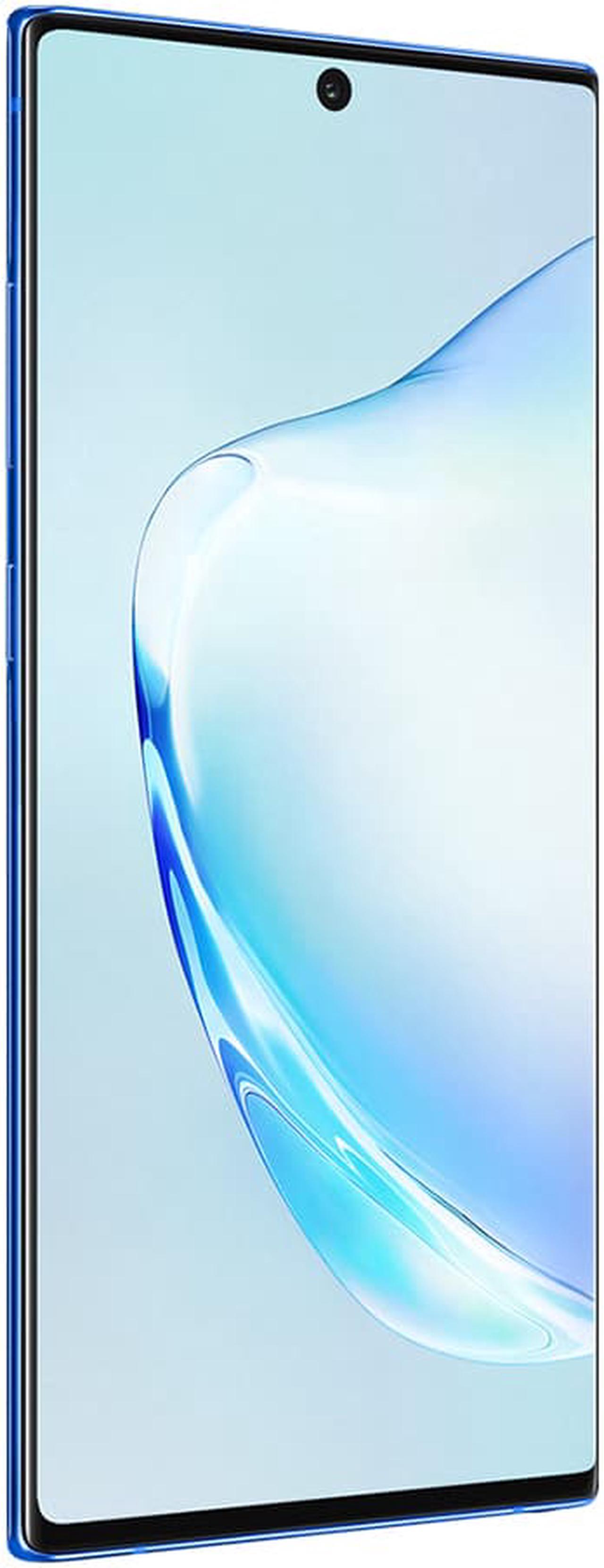 Alt view image 4 of 7 - Samsung Galaxy Note 10 Plus (SM-N9750) 12GB / 512GB 6.8-inches (GSM ONLY) Dual SIM Factory Unlocked (Aura Blue) (International Version)