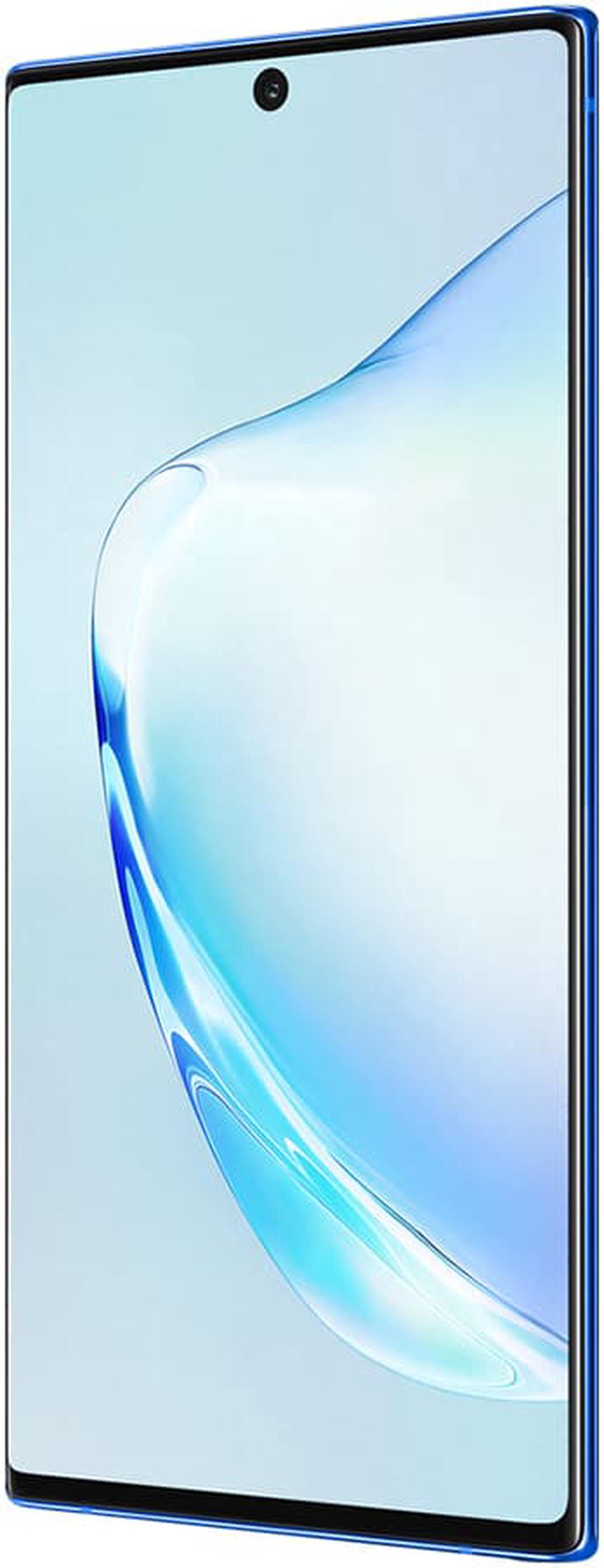 Alt view image 3 of 7 - Samsung Galaxy Note 10 Plus (SM-N9750) 12GB / 512GB 6.8-inches (GSM ONLY) Dual SIM Factory Unlocked (Aura Blue) (International Version)
