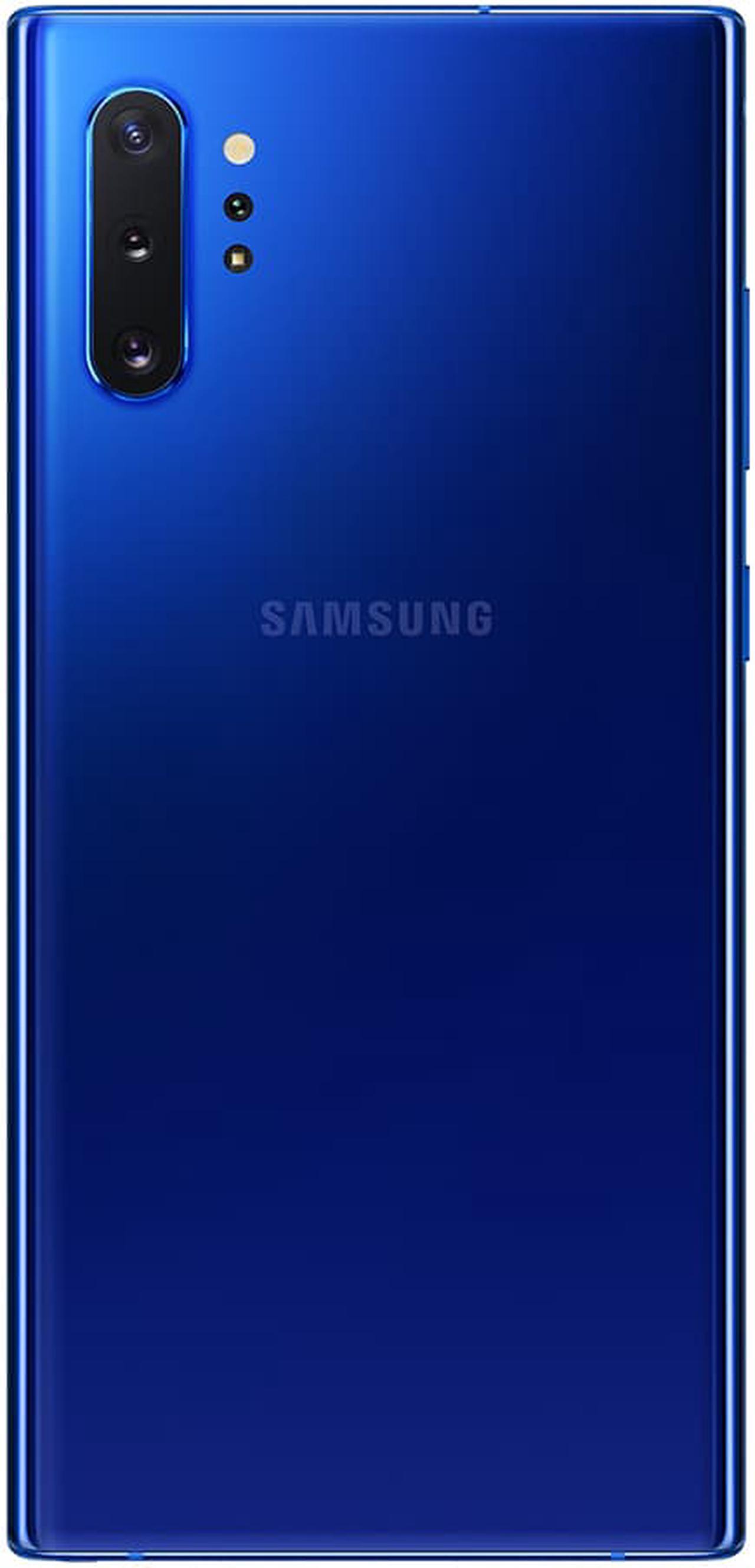 Alt view image 6 of 7 - Samsung Galaxy Note 10 Plus (SM-N9750) 12GB / 512GB 6.8-inches (GSM ONLY) Dual SIM Factory Unlocked (Aura Blue) (International Version)
