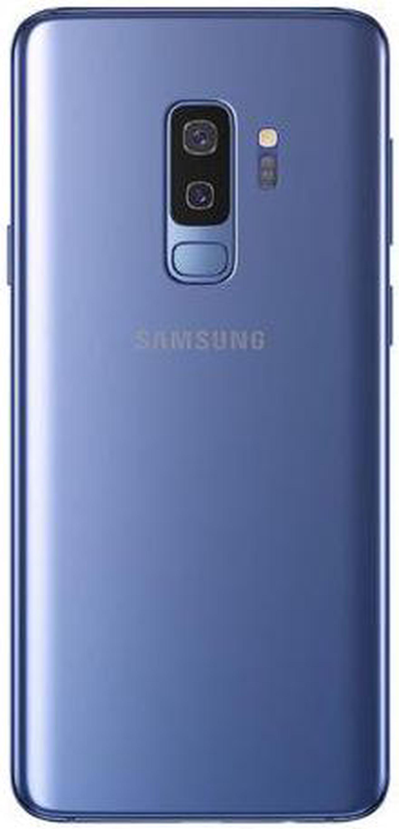 Alt view image 5 of 13 - Samsung Galaxy S9+ Plus (6.2", Single SIM) 128GB SM-G965F/ds Factory Unlocked 4G Dual SIM Smart Phone (coral blue) - International Model