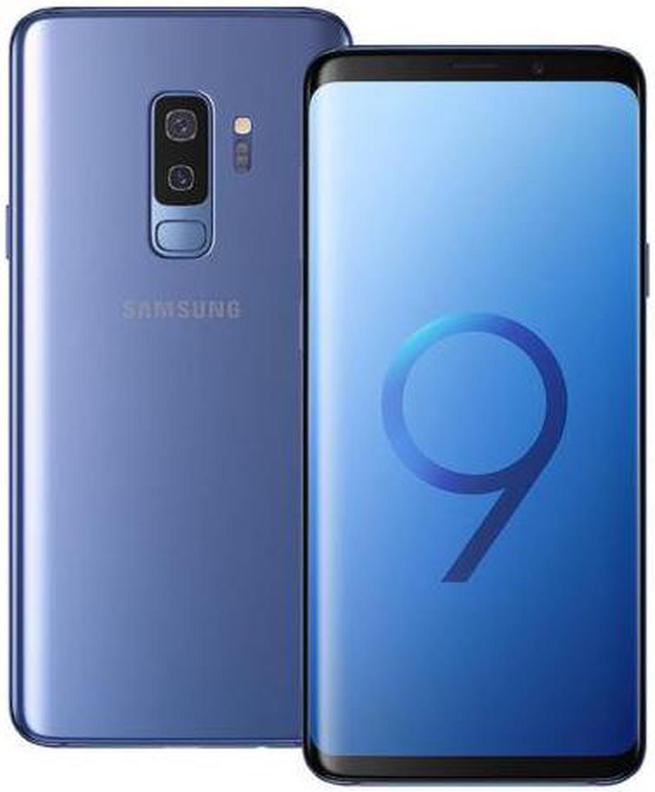 Alt view image 2 of 13 - Samsung Galaxy S9+ Plus (6.2", Single SIM) 128GB SM-G965F/ds Factory Unlocked 4G Dual SIM Smart Phone (coral blue) - International Model