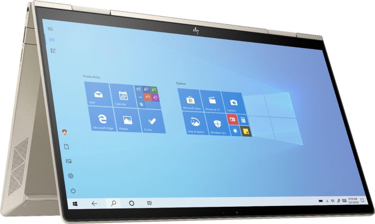 Main image of HP ENVY 13" IPS FHD Touchscreen for Business&Student Custmized Laptop | Intel Evo Platform Core i5-1135G7 | 8GB DDR4 RAM 1024GB  SSD | Fingerprint reader | Backlit KB | WiFi 6 | Windows 10 | Gold