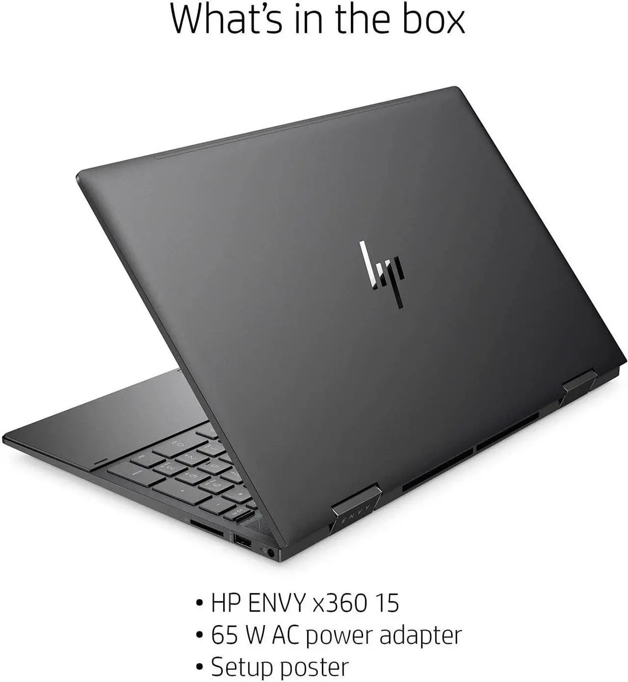 Alt view image 6 of 7 - HP ENVY x360 15.6" 2-in-1 IPS FHD Touchscreen Custmized Laptop | AMD Ryzen 7 5700U(Beats Intel i7-1065G7) | 32GB DDR4 RAM 1024GB  SSD | Fingerprint reader | Backlit KB | WiFi 6 | Win 10 Home | Black