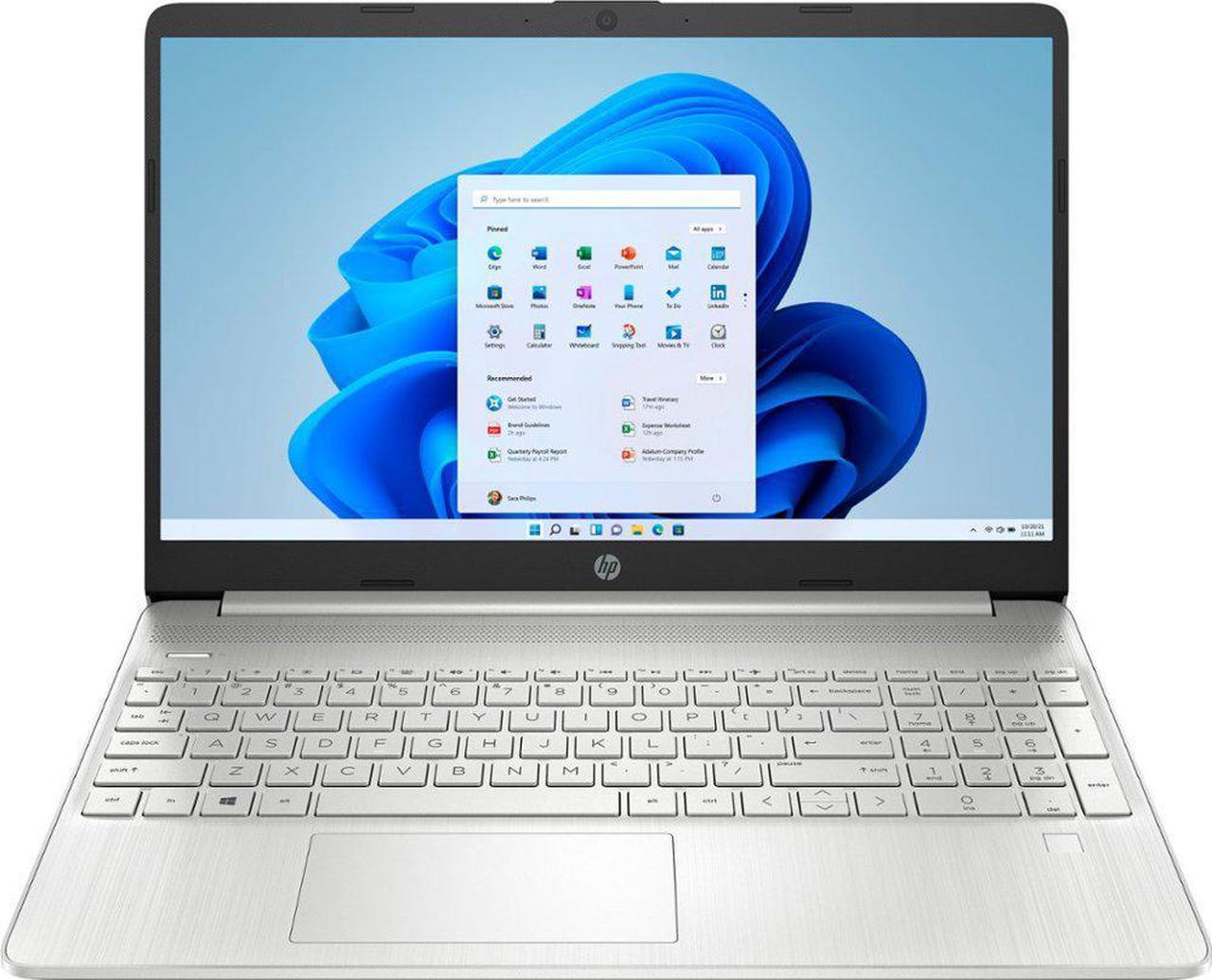 HP 15.6" IPS FHD Premium Customized Laptop | Intel Core i5-1135G7 |16GB DDR4 RAM 256GB  SSD | Fingerprint Reader | WiFi | Bluetooth | Windows 10 | Silver