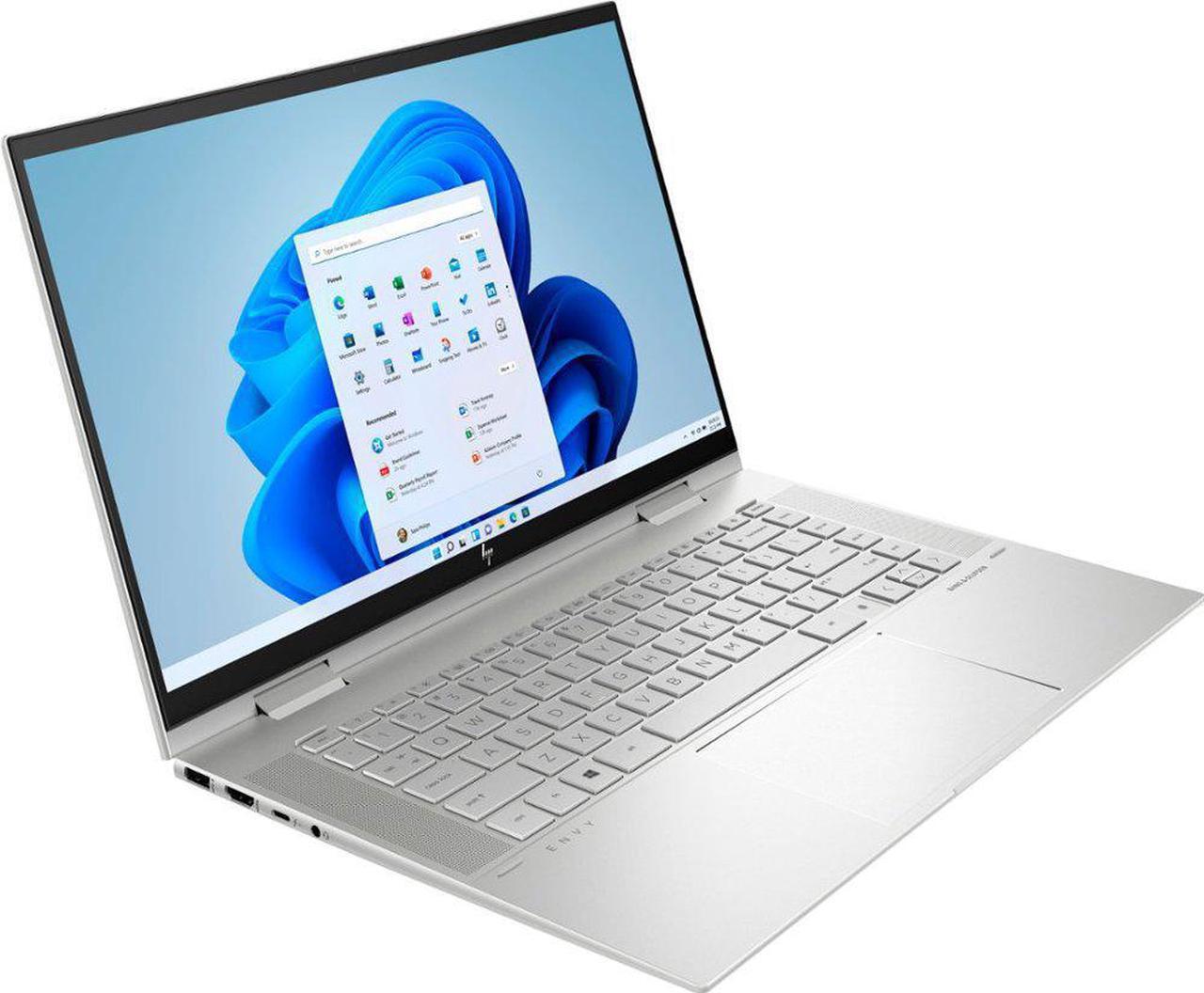 Alt view image 3 of 5 - HP ENVY x360 2-in-1 15.6" Touchscreen Customized Laptop | Intel Core i5-1135G7 |32GB DDR4 RAM 1024GB  SSD | Backlit KB | WiFi 6 | Windows 11 | Silver