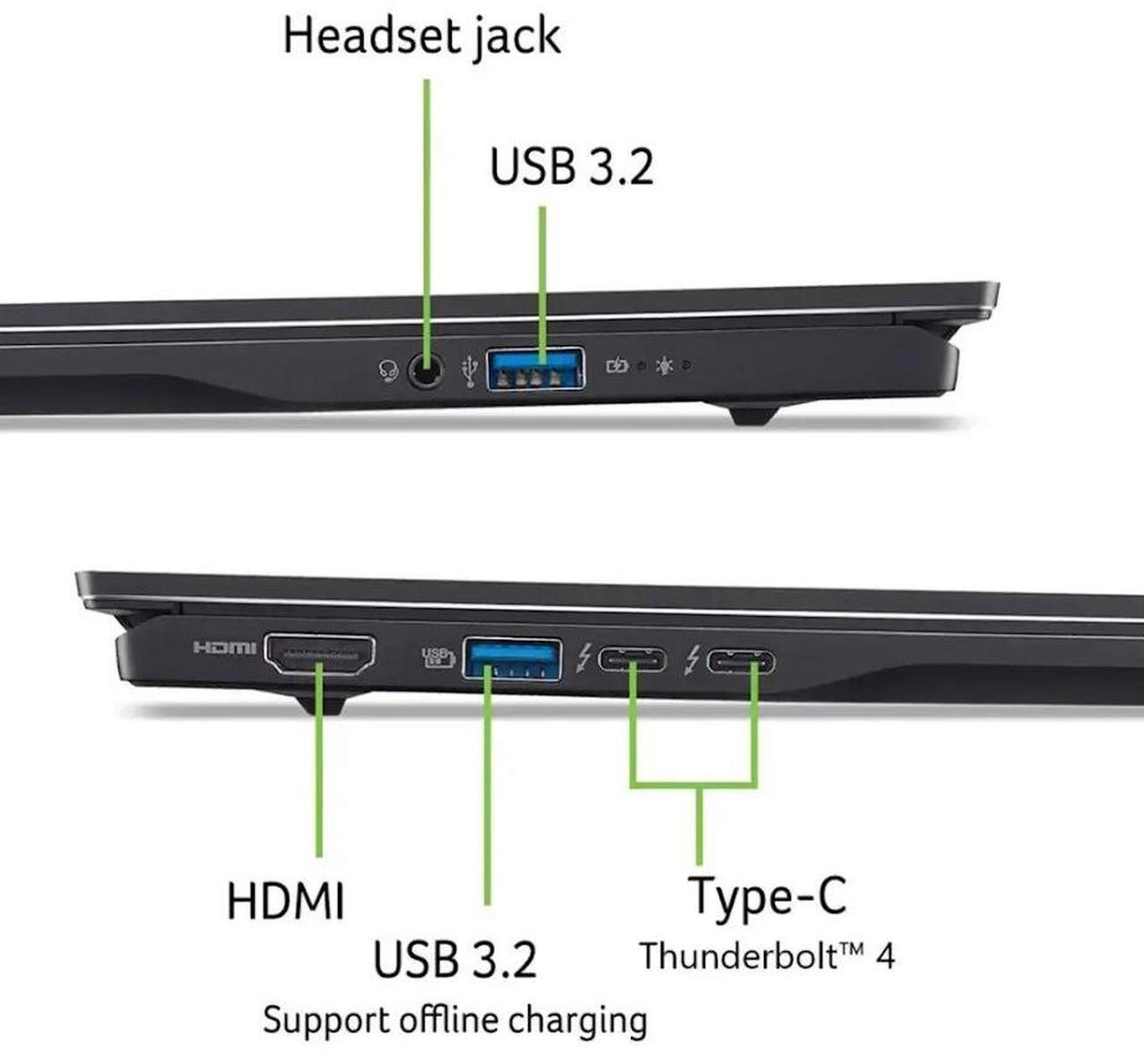 Alt view image 5 of 7 - Acer Swift 16 AI Business Laptop, 16" 3K OLED Touchscreen 100% DCI-P3 Display, Intel 8-core Ultra 7 Series 2 256V(Up to 4.8GHz), 16GB LPDDR5X 2TB SSD, Backlit KB, Wi-Fi 7, Win11 Home, AI+Copilot PC