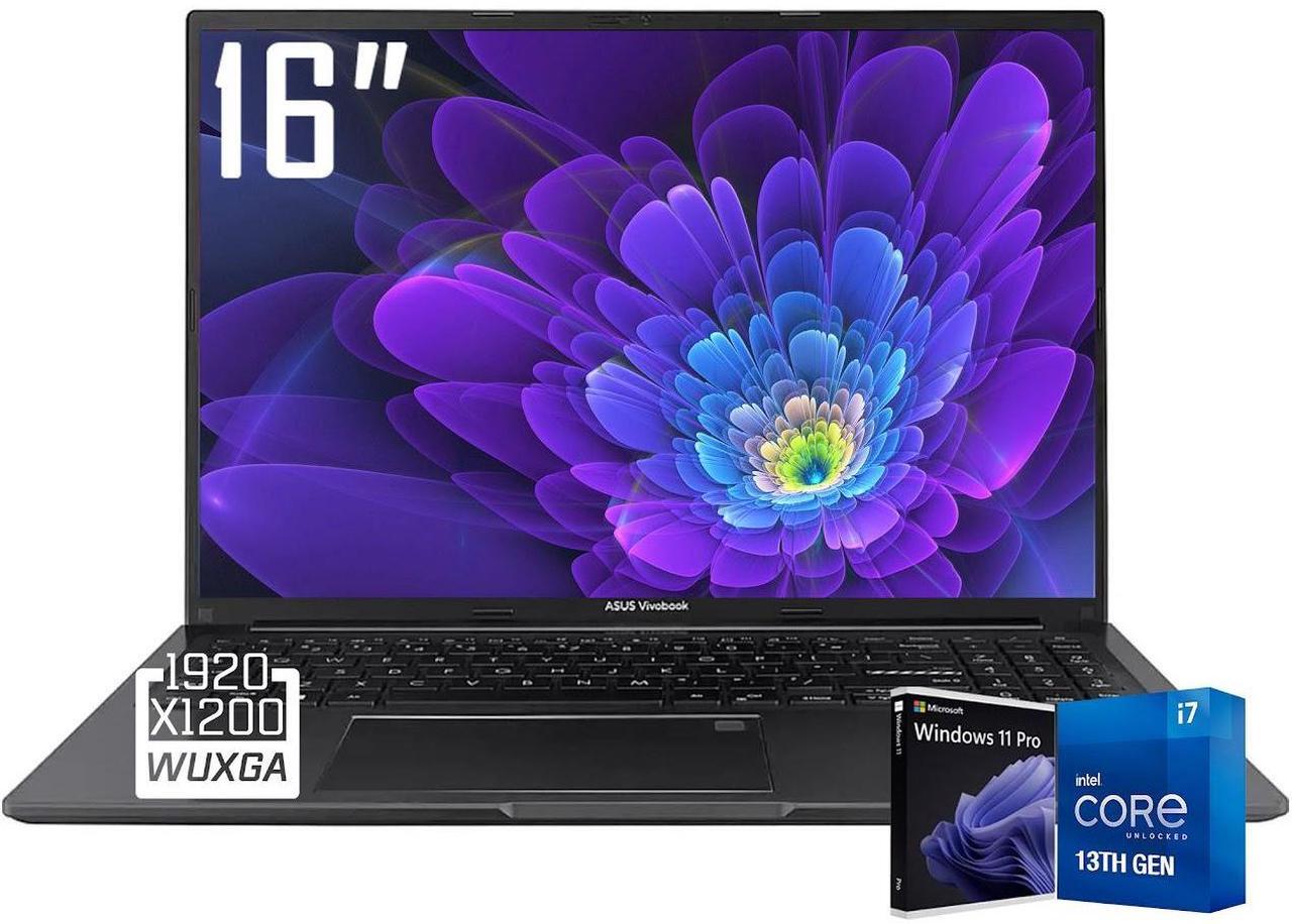 Main image of ASUS Vivobook 16 Business Laptop, 16" WUXGA IPS 16:10 300 Nit Display, Intel 10-Core i7-1355U(Up to 5.0GHz), 16GB RAM 1TB SSD, Intel Iris Xe Graphics, Bluetooth 5.1, Backlit KB, Win11 Pro