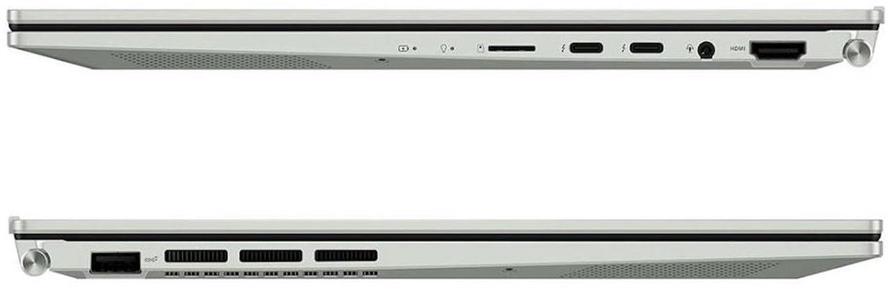 Alt view image 6 of 7 - ASUS Zenbook 14 OLED Laptop, 14" 3K(2880x1800) Touchscreen 500 Nits Display, Intel EVO 14-core i9-13900H, 16GB LPDDR5 1TB SSD, Backlit Keyboard, Fingerprint Reader, Thunderbolt 4, Win11 Home