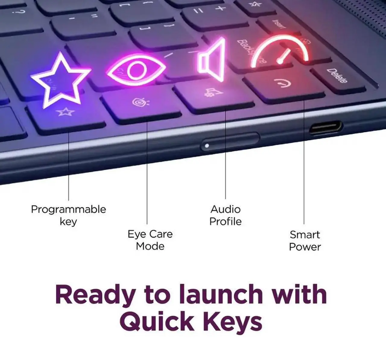 Alt view image 4 of 7 - Lenovo Yoga 9i 2-in-1 Business Laptop, 14" 2.8K OLED Touchscreen 120Hz 400 Nits, Intel 16-Core Ultra 7 155H(Up to 4.8GHz), 16GB LPDDR5X RAM 1TB SSD, Backlit Keyboard, Fingerprint Reader, Win11 Pro