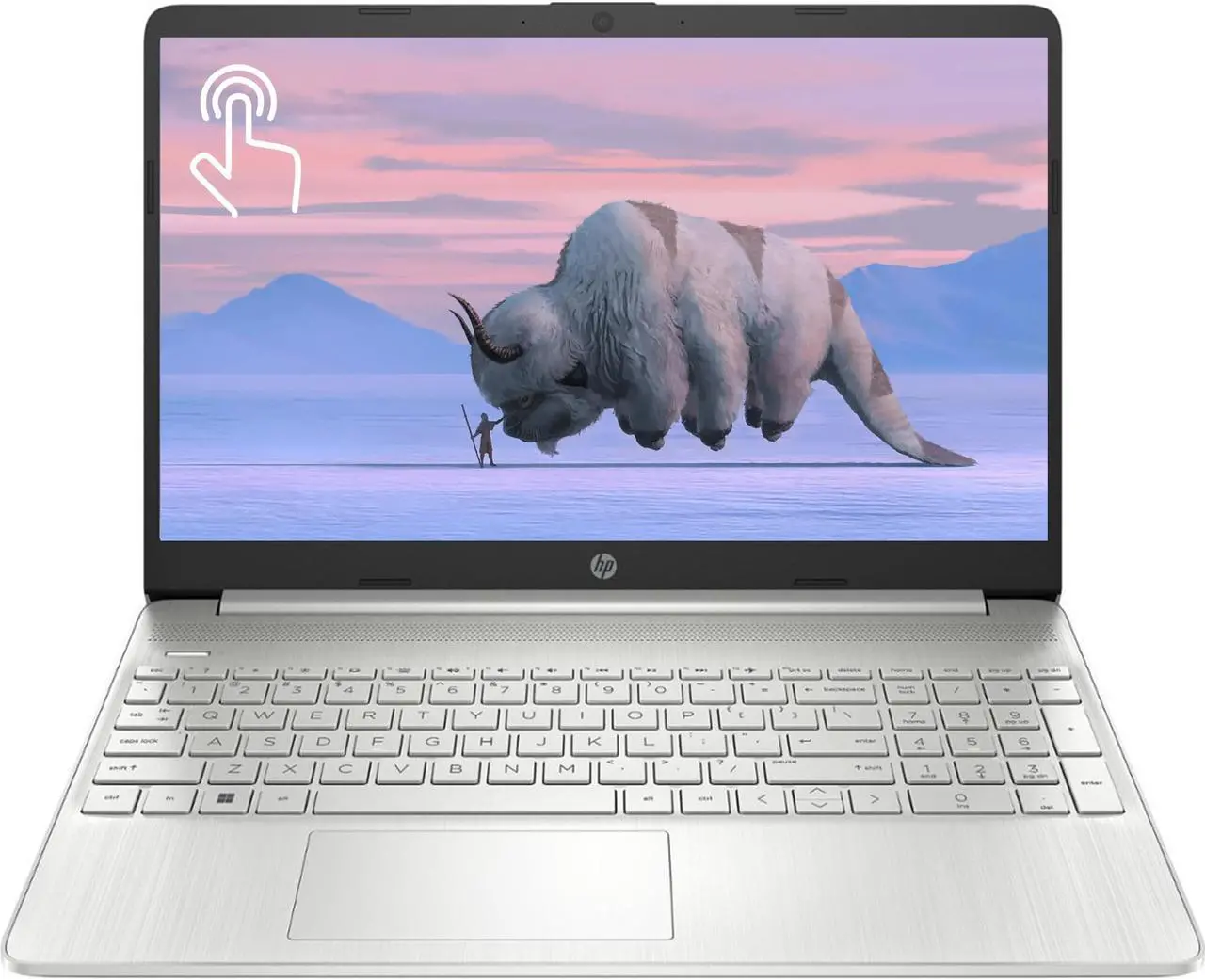 Main image of HP 15-DY2702DX 15.6" HD Touch Screen Laptop Intel Core i3-1115G4 Up to 4.1 GHz, Intel UHD Graphics, 32GB DDR4 RAM 2TB PCIE SSD Windows 11 in S Mode 2 TB 32GB