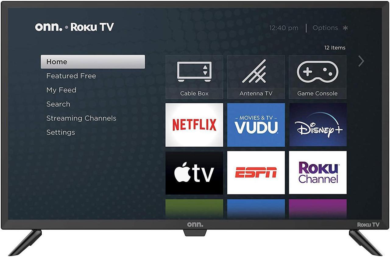 Main image of onn. 32-inch 720P Roku Smart LED HDTV (Renewed)