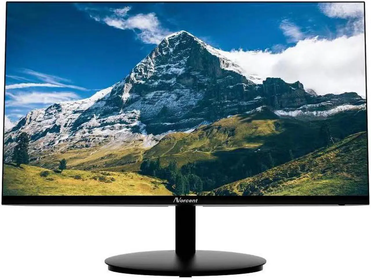 Main image of Norcent 22 Inch Monitor with HDMI VGA Port, 1080P 75Hz Full HD VA LED Ultra Thin Bezel Display, Flicker-Free, Blue Light Filter, Built-in Speakers, Tilt Adjustment