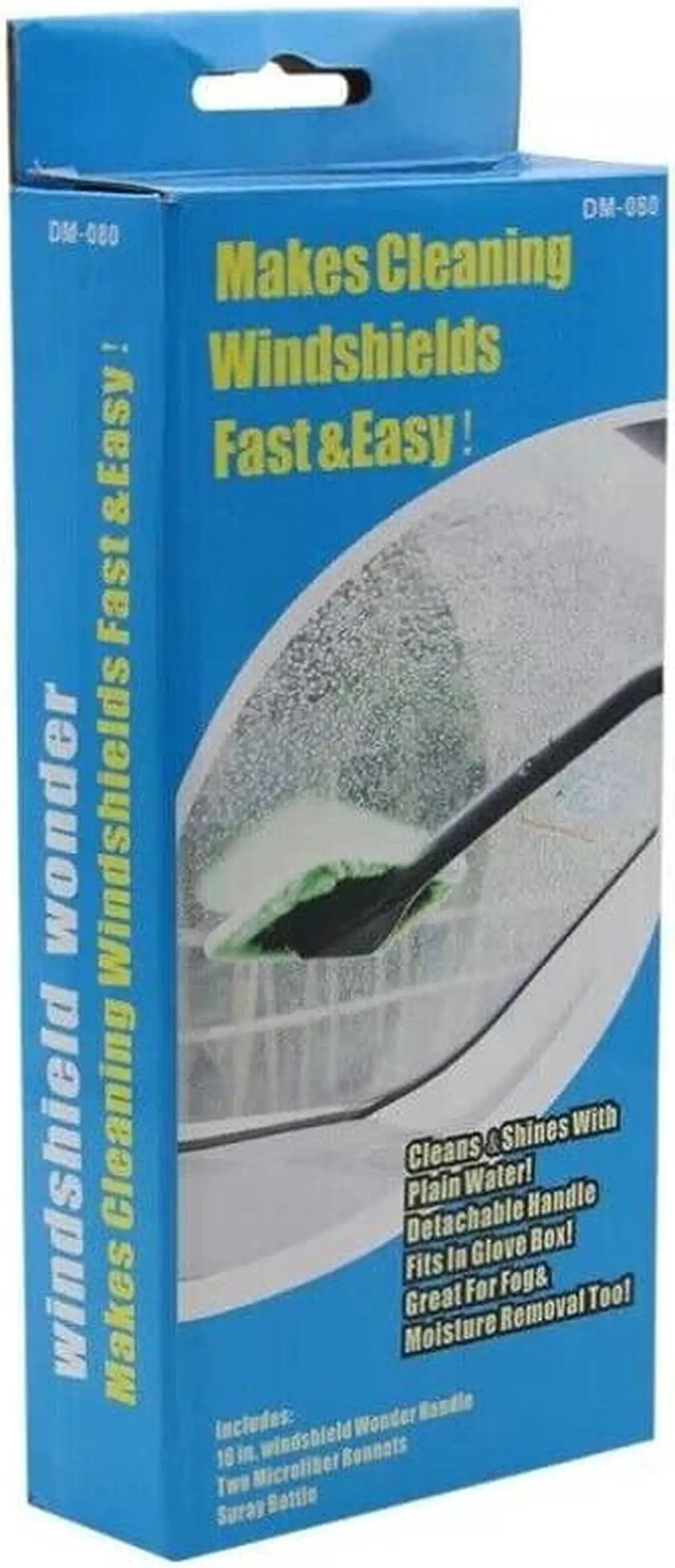 Alt view image 10 of 10 - Microfiber Windshield Clean Car Auto Wiper Cleaner Glass Window Tool Brush Kit
