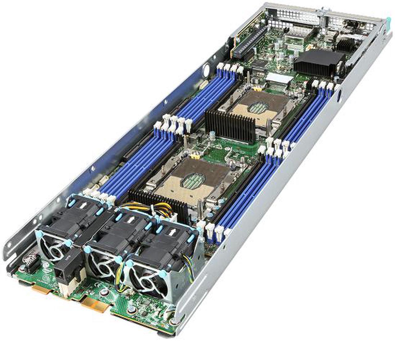 Alt view image 2 of 2 - Intel HNS2600BPS24R Barebone System - 2U Rack-mountable - Intel C622 Chipset - 1 Number of Node(s) - 2 x Processor Support
