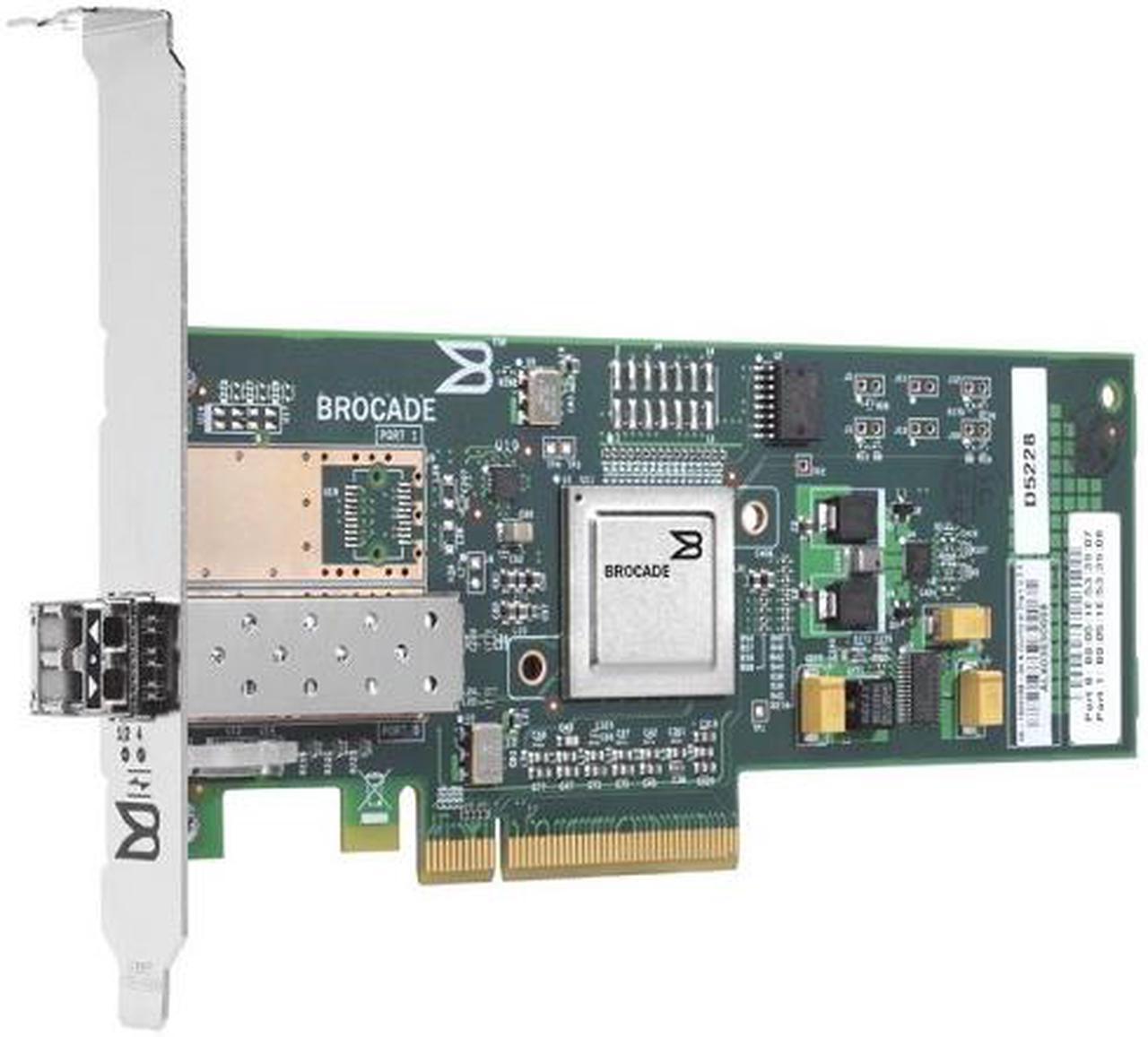 Alt view image 2 of 3 - BROCADEBrocade Em-415-0010 Brocade 4Gb Single Port Pciexpress 2.0 X8 Fibre Channel Host Bus Adapter With Standard Bracket Card Only