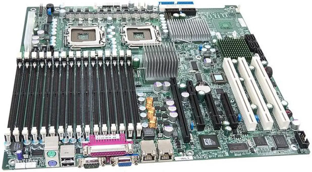 Alt view image 2 of 4 - Supermicro X7DBE+ X7DBE+ Server Motherboard - Intel Chipset - Socket J LGA-771