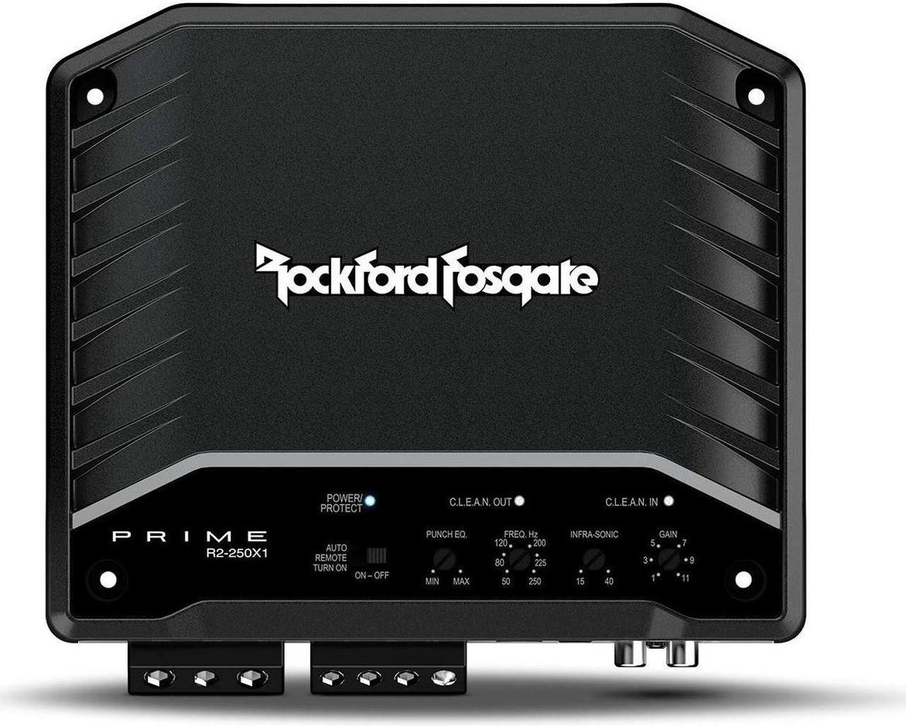 Rockford Fosgate R2-250X1 Prime Series mono subwoofer amplifier  250W RMS