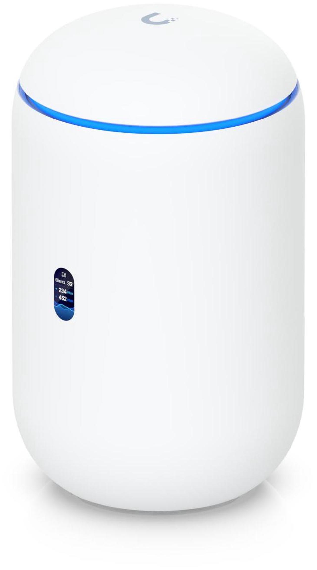 Alt view image 2 of 5 - Ubiquiti Dream Router 7, Desktop 10G Cloud Gateway with integrated WiFi 7, PoE switch, microSD storage (UDR7 (15W))