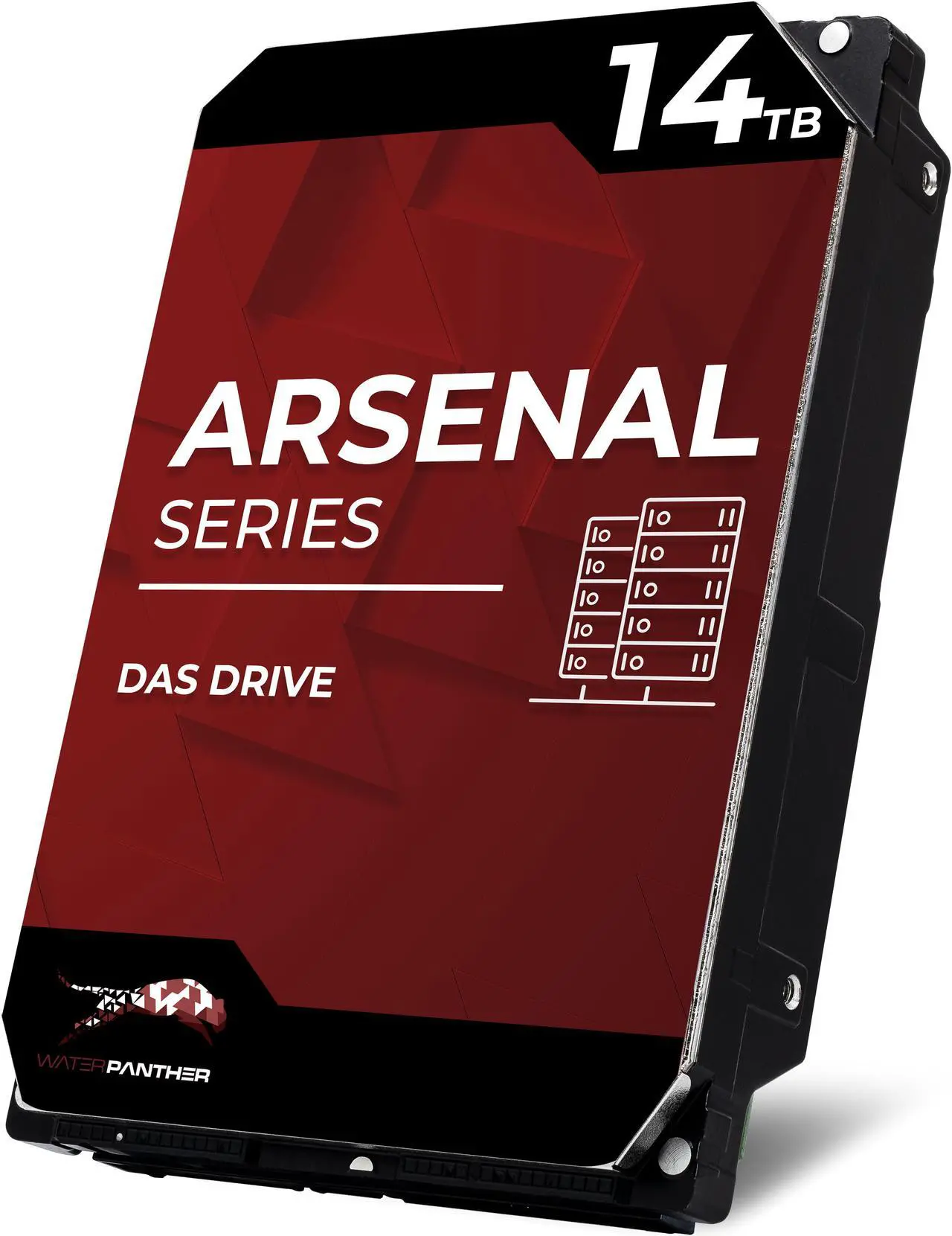 Main image of WP Arsenal 14TB SAS HDD 7200RPM 3.5-Inch DAS Hard Drive Compatible in NetApp, SuperMicro, Synology, JBOD Storage Expansion Enclosures