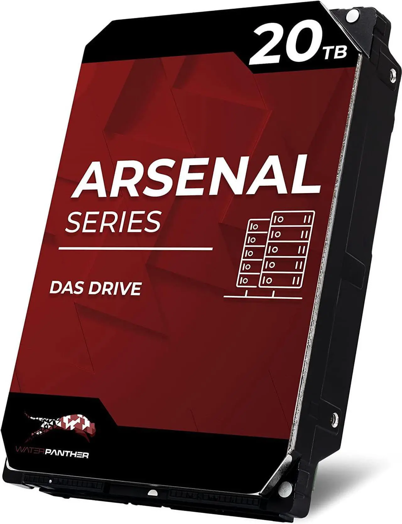 Main image of WP Arsenal 20TB SATA 7200RPM 3.5-Inch DAS Hard Drive Compatible in NetApp, SuperMicro, Synology, JBOD Storage Expansion Enclosures SATA 6.0Gb/s 20TB