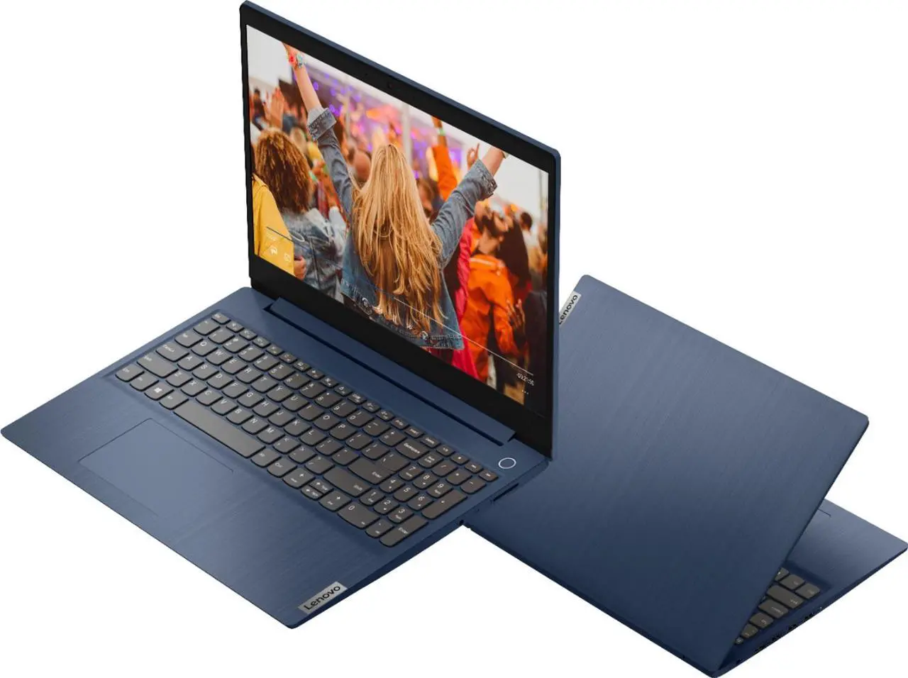 Alt view image 3 of 13 - 2021 Lenovo IdeaPad 3 15.6" HD  Multitouch Premium Laptop, 10th Gen Intel Core i3-10110U upto 4.1GHz, 20GB RAM, 256GB PCIe SSD, Card Reader, HDMI, Windows 10, Blue