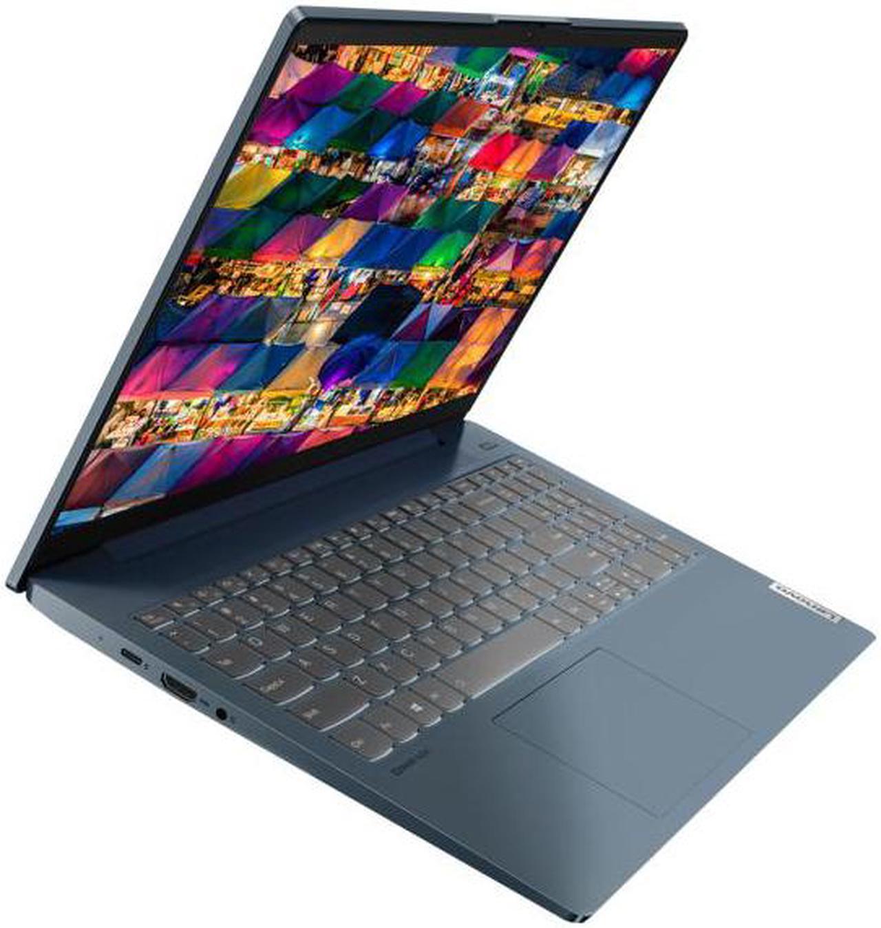 Alt view image 3 of 4 - Newest Lenovo IdeaPad 5i 15.6" FHD IPS Touchscreen Premium Laptop, 11th Gen Intel Core i7-1165G7 upto 4.7GHz, 12GB RAM, 2TB PCIe SSD, Backlit KB, Fingerprint, Windows 11 Home, Blue