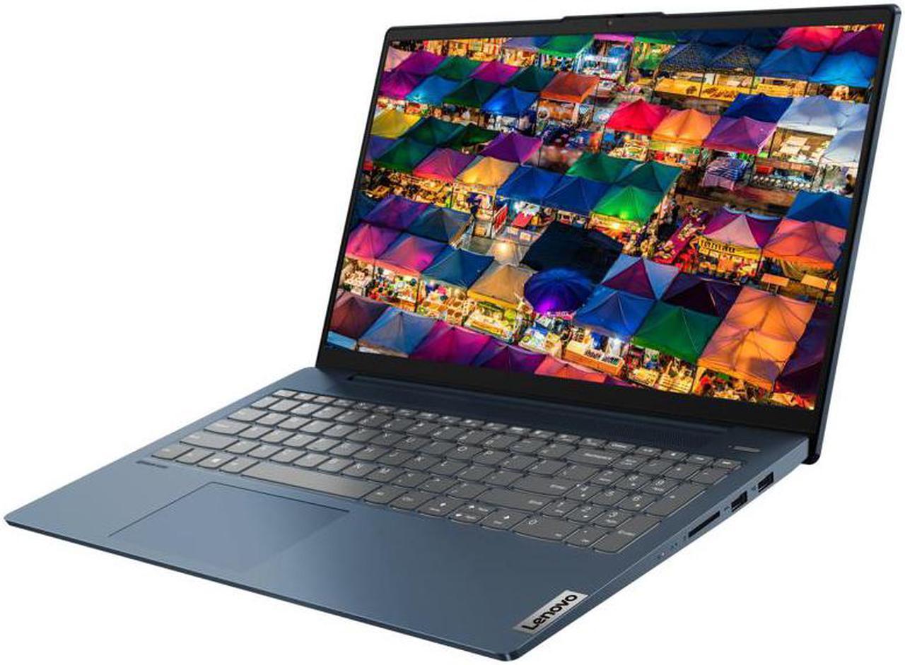 Alt view image 2 of 4 - Newest Lenovo IdeaPad 5i 15.6" FHD IPS Touchscreen Premium Laptop, 11th Gen Intel Core i7-1165G7 upto 4.7GHz, 12GB RAM, 2TB PCIe SSD, Backlit KB, Fingerprint, Windows 11 Home, Blue