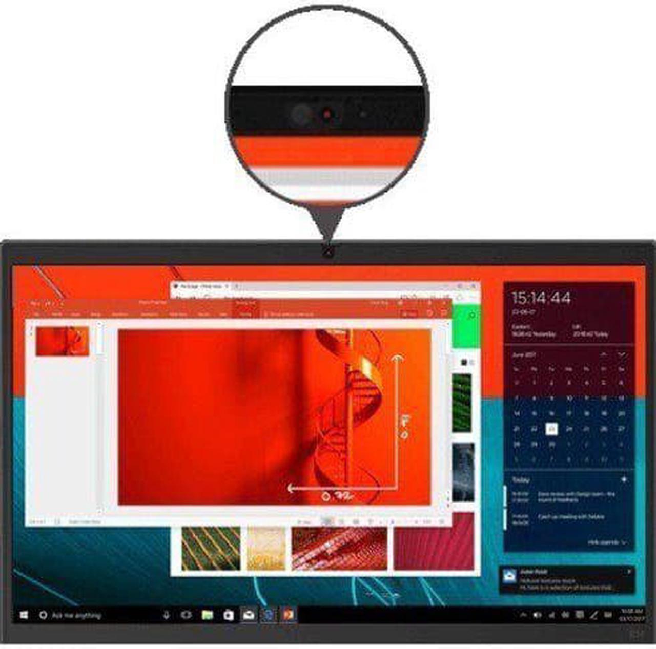 Alt view image 5 of 6 - Lenovo ThinkPad E14 Gen 3 14" FHD IPS Premium Business Laptop, AMD Ryzen 7 5700U upto 4.3GHz, 40GB RAM, 512GB PCIe SSD, AMD Radeon Graphics, Backlit Keyboard, Windows 10 Pro, Black