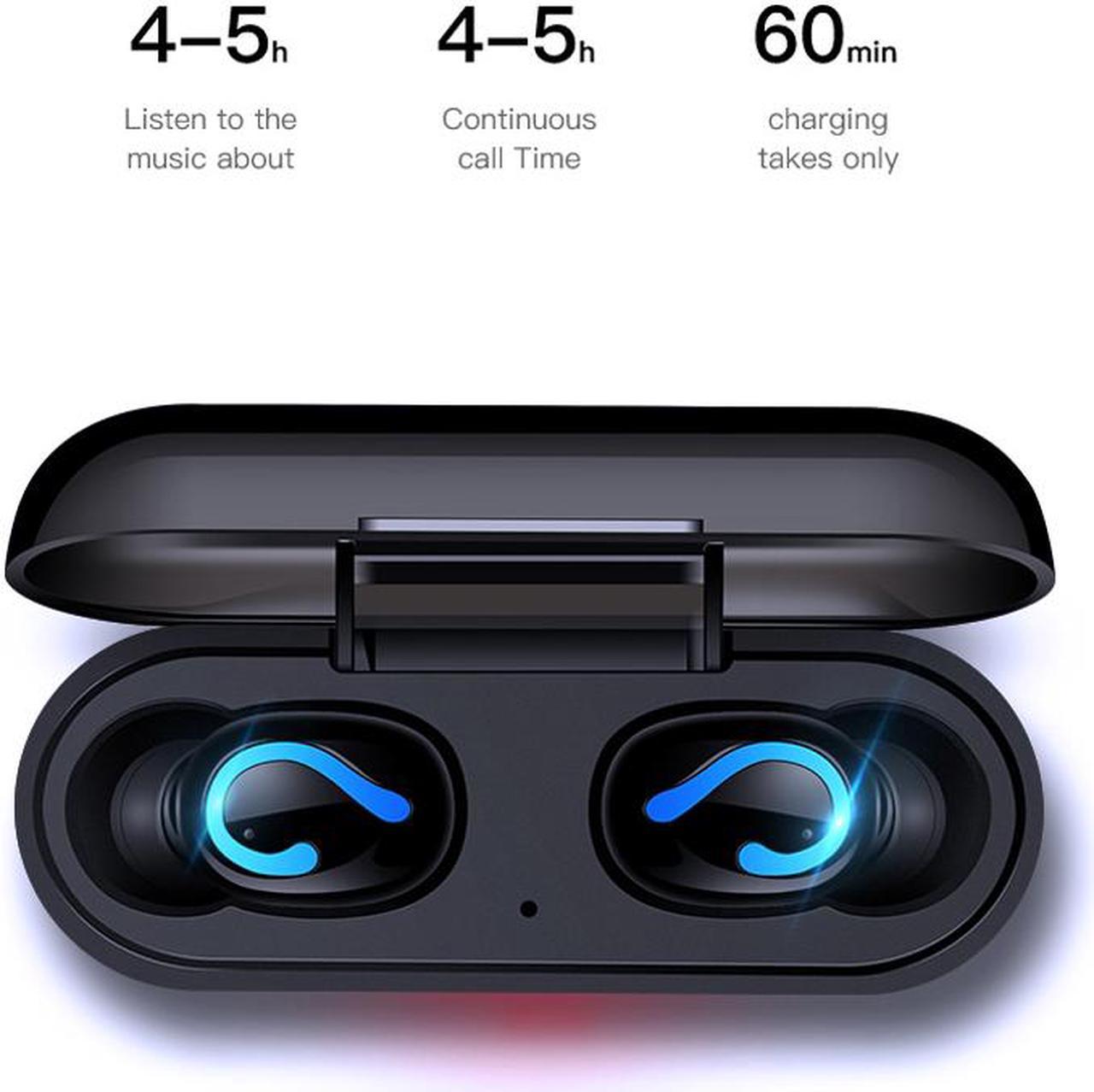 True Bluetooth 5.0 Earphone HBQ TWS Wireless Headphons Sport Handsfree Earbuds 3D Stereo Gaming Headset With Mic Charging Box