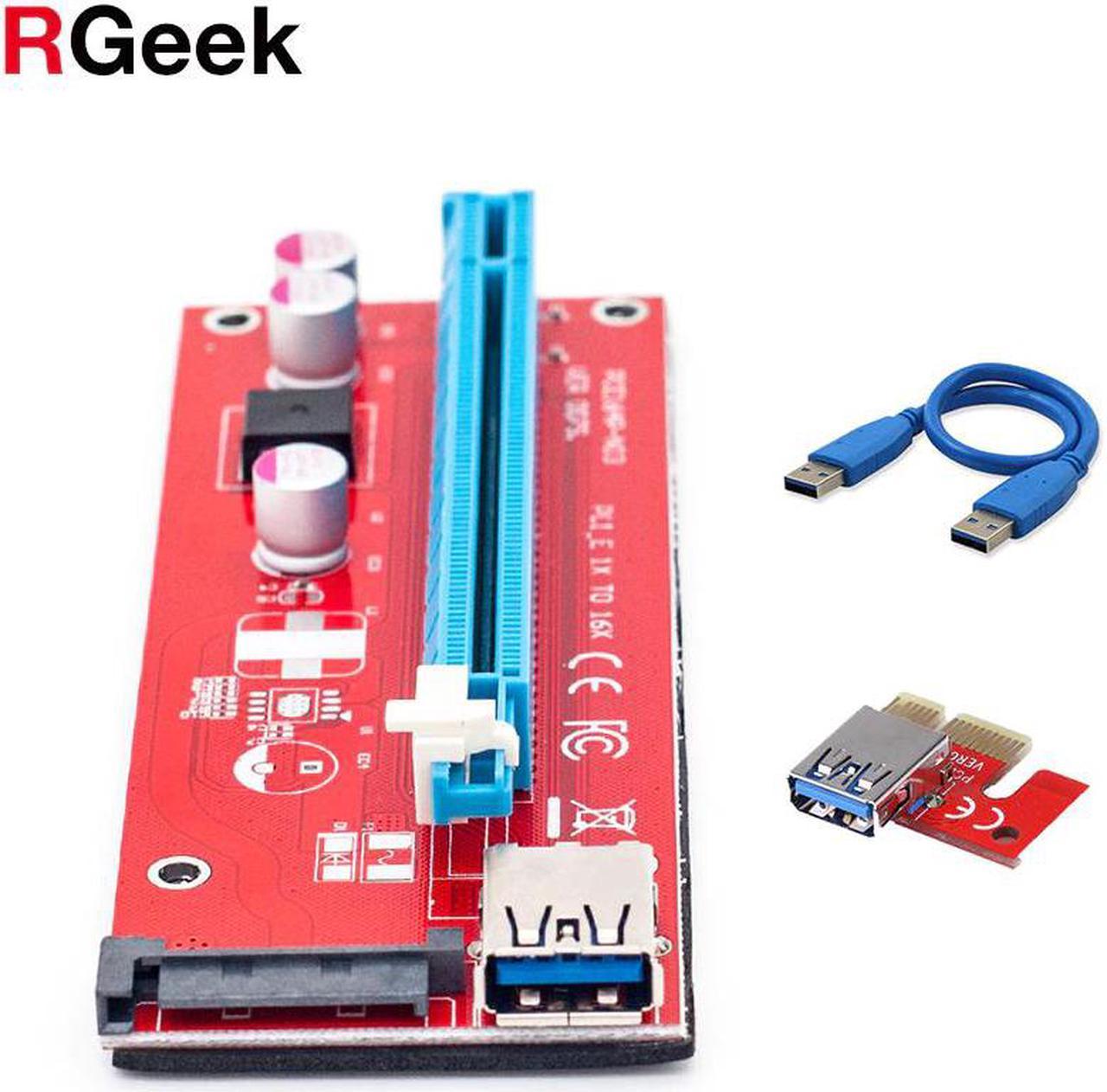 60cm PCI-E PCI Express X16 Extender PCI E USB Riser Card pcie Mining Card Adapter for bitcoin mining BTC motherboard device