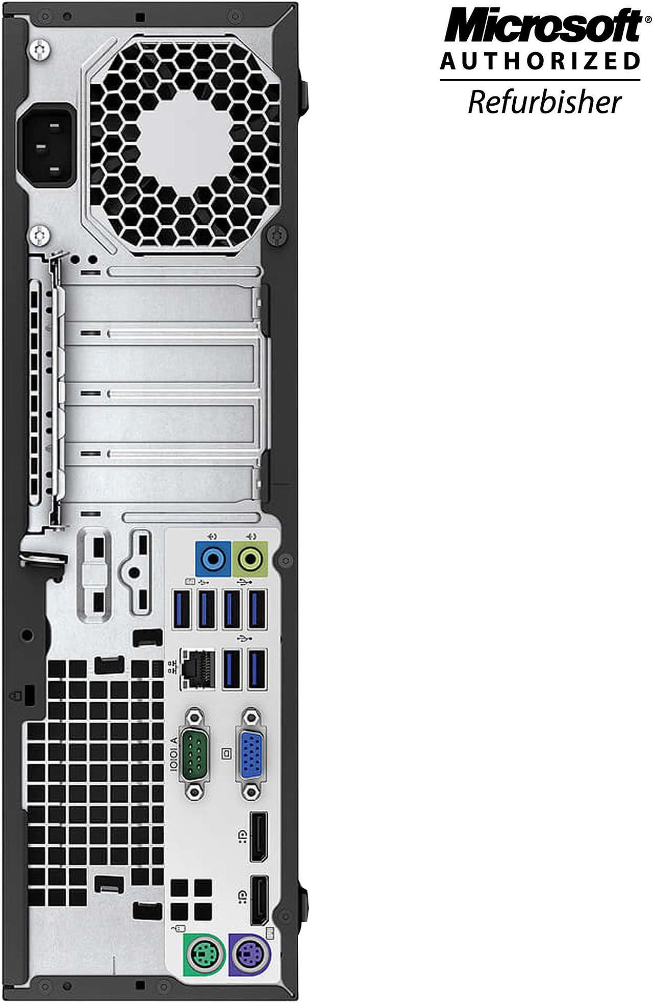 Alt view image 3 of 3 - HP Desktop Computer 800 G1 SFF Core i7 4th gen 4770 3.40 GHz upto 3.90Ghz 8GB DDR3 RAM 1TB HDD DVD Win 10 Pro 64-Bit New Wired KB, Mouse, Free WiFi Adapter
