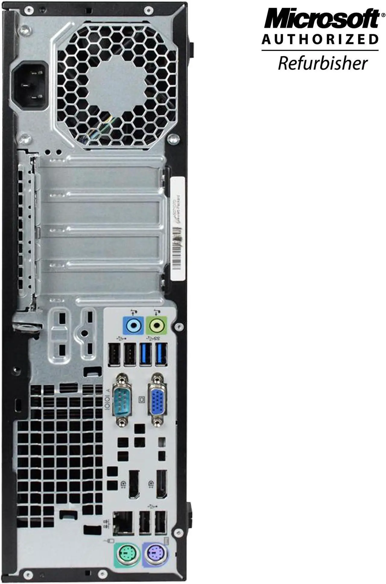 Alt view image 3 of 3 - Hp ProDesk 600 G1 SFF Desktop Computer Intel Core i5 4570 16GB 256GB SSD+500GB DVD Windows 10 Home New Free Keyboard, Mouse,Power cord,WiFi Adapter
