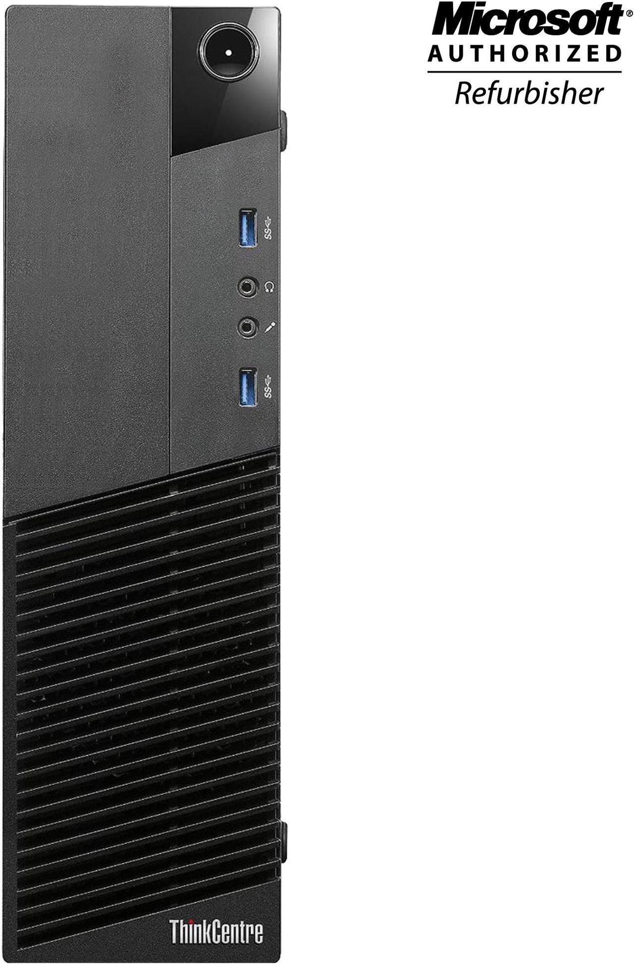 Alt view image 2 of 3 - Grade A -Lenovo ThinkCentre M83 SFF Desktop PC Intel Core i7 4th Gen 4770 @ 3.40Ghz  Dual Monitor Support Free WiFi Adapter