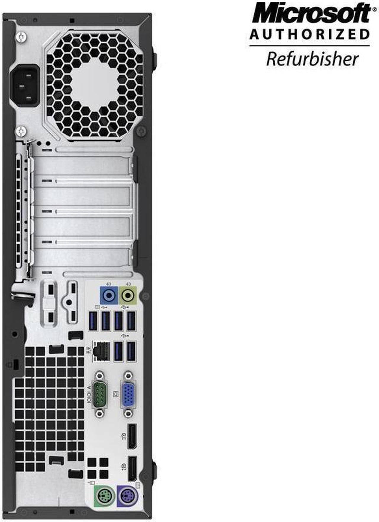 Alt view image 2 of 4 - Business Gaming desktop PC HP EliteDesk 800 G2 SFF Core i5 -6th Gen 6500 Upto 3.60 Ghz- 8GB DDR4 512GB SSD NVIDIA GeForce GT 1030 2GB DDR4 (HDMI) - Win 10 Pro New Wired KB, Mouse , Free WiFi Adapter