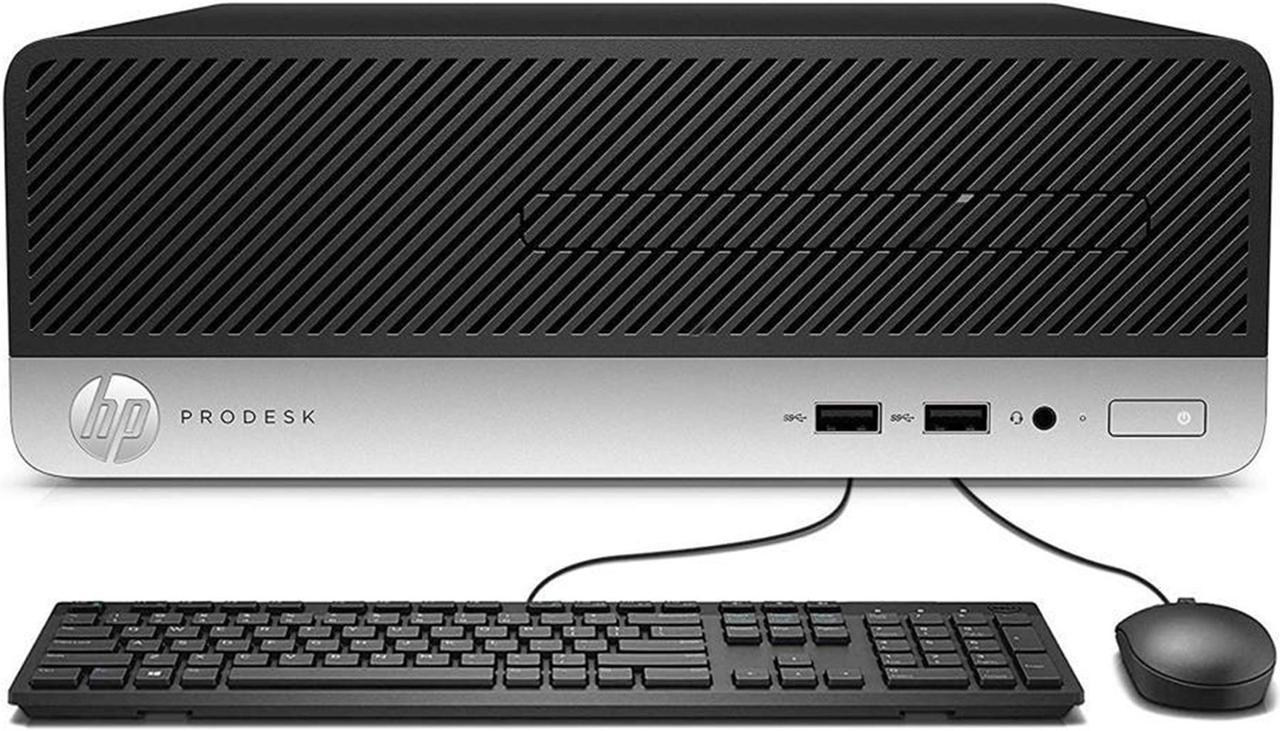 HP ProDesk 400 G4 SFF Business Desktop PC Computer, Intel Core i5-7500 7th GEN up to 3.80 GHz, 32GB DDR4 RAM, 256GB SSD, Windows 10 Pro - Black/Silver